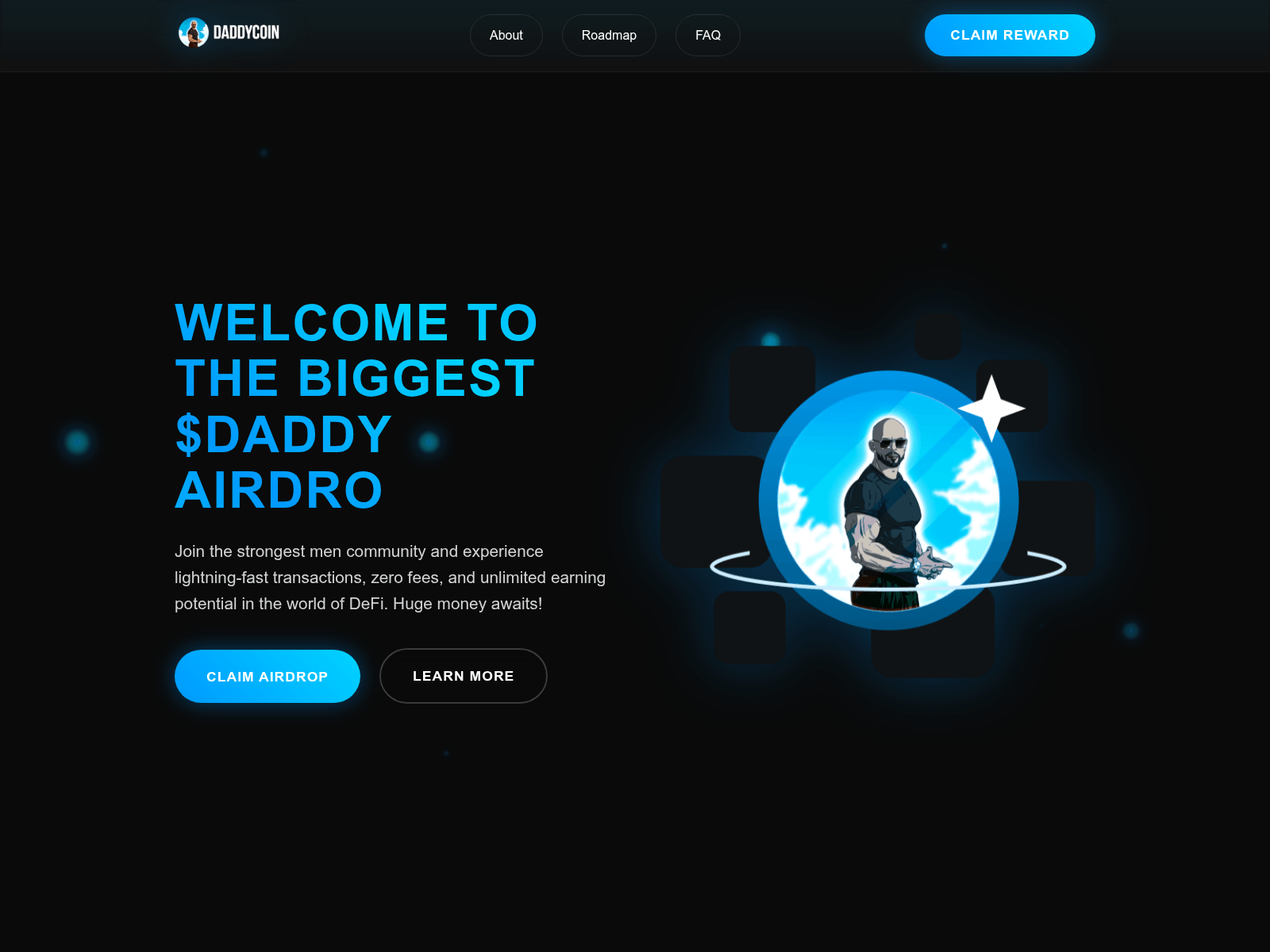 Screenshot of andrew-tate-2025.sol-app.live