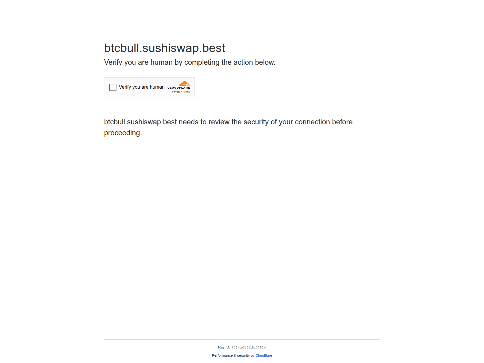 Screenshot of btcbull.sushiswap.best