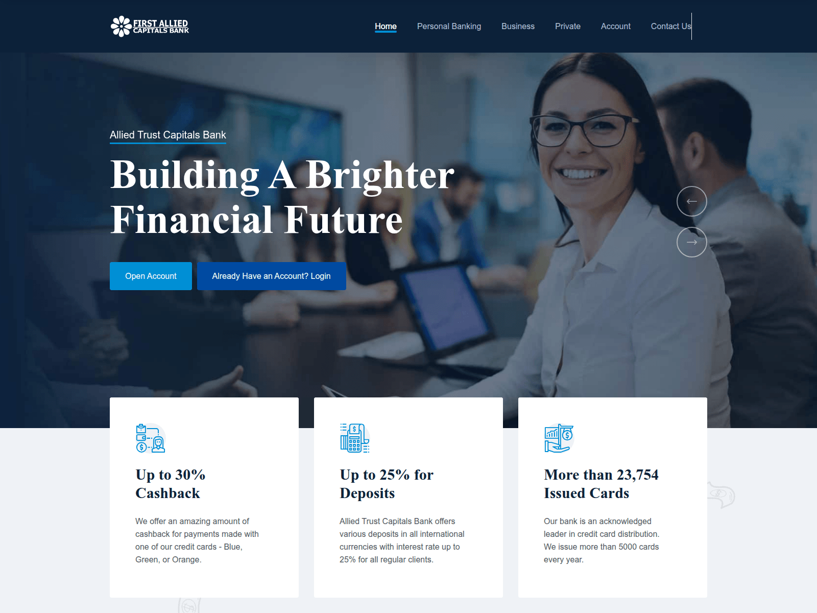 Screenshot of alliedtrust-capitals.com