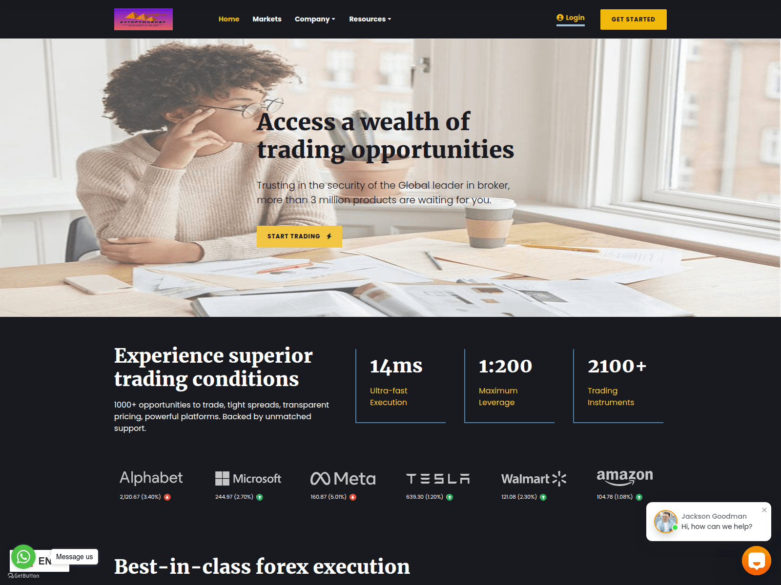 Screenshot of 247optmarket.com