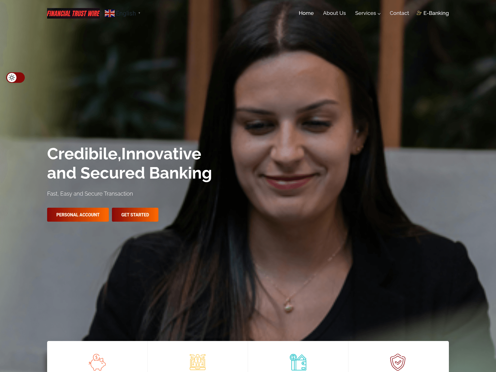 Screenshot of financialtrustwire.info