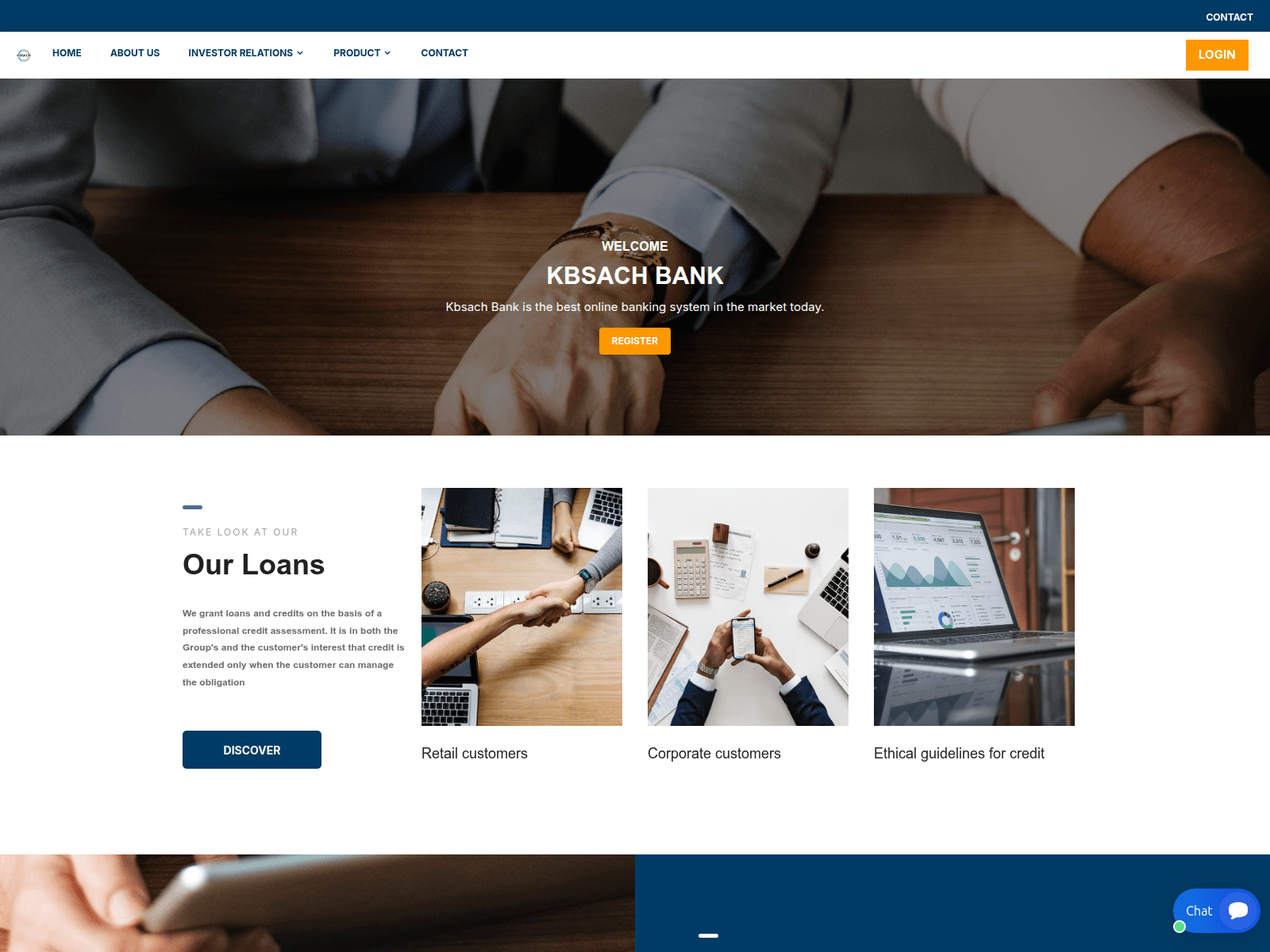 Screenshot of kbsaach.com