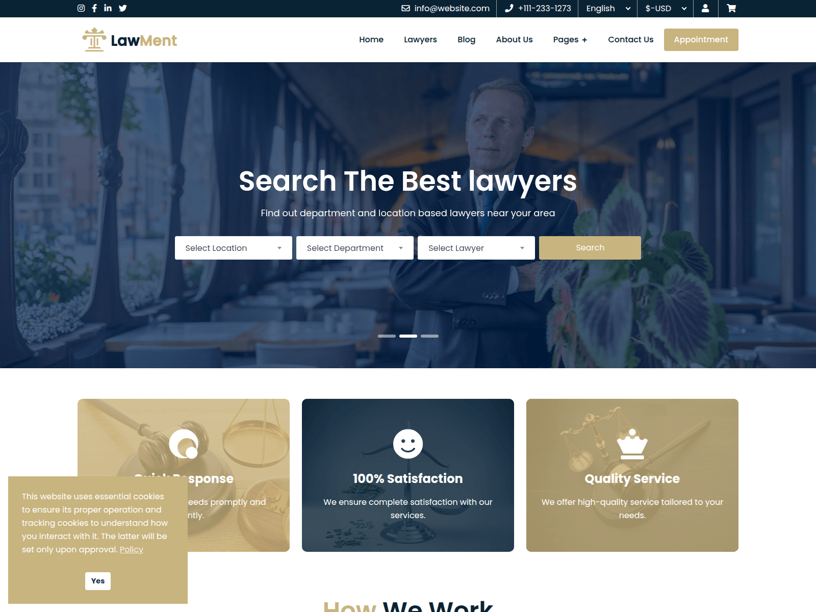 Screenshot of law.sbrbot.trading