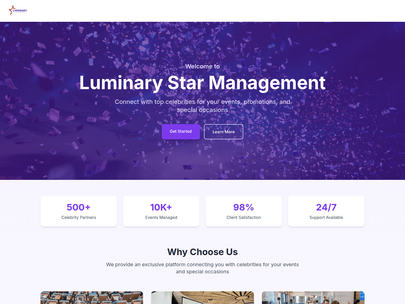 Screenshot of lumstarmgmt.click