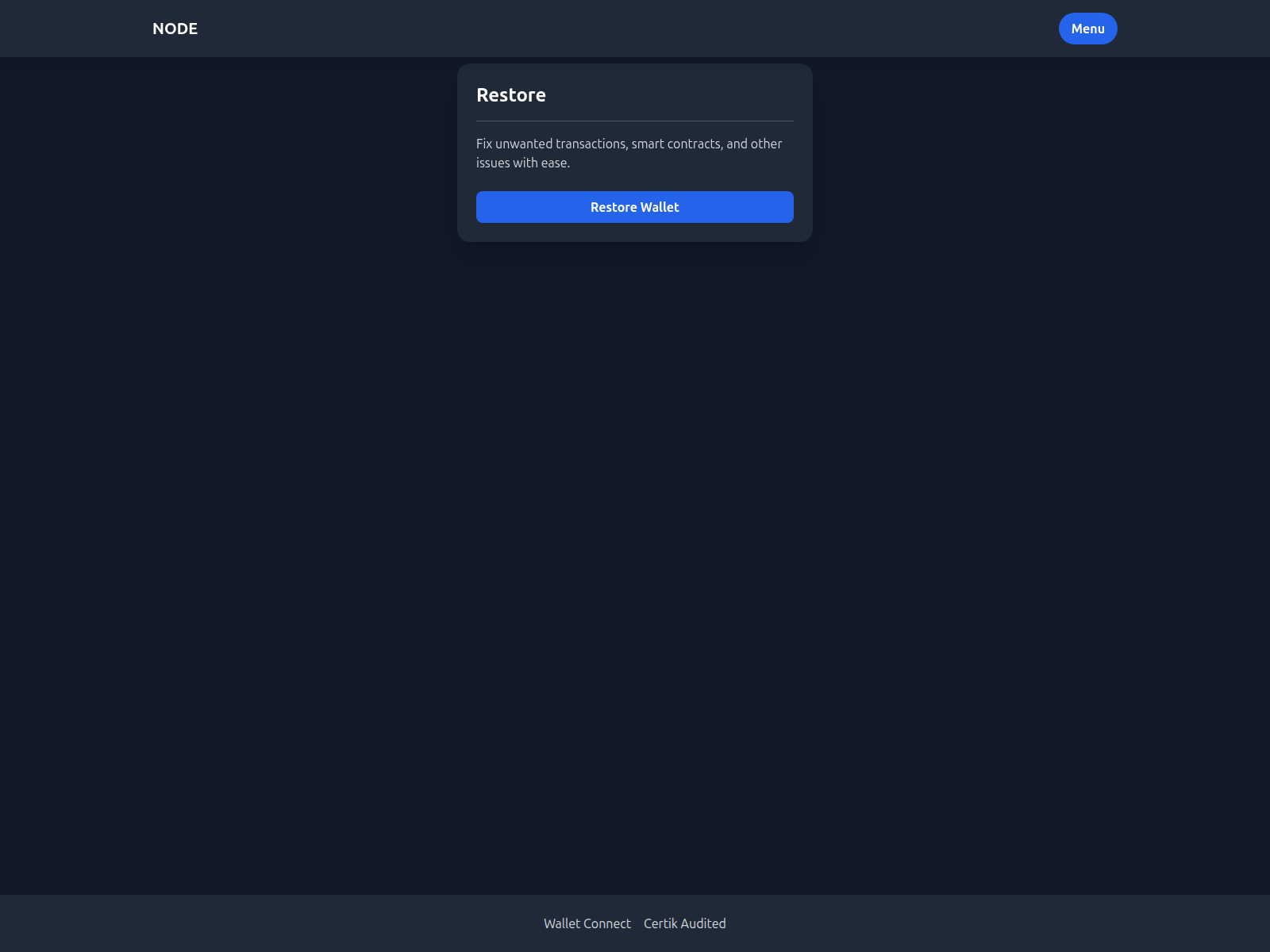 Screenshot of fixesonchain.xyz