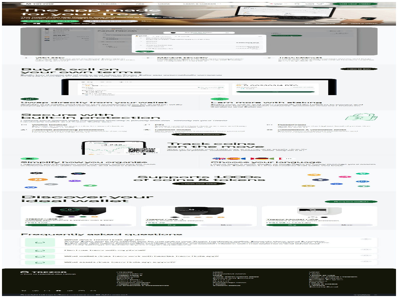 Screenshot of wallet-trezoor-io.pages.dev