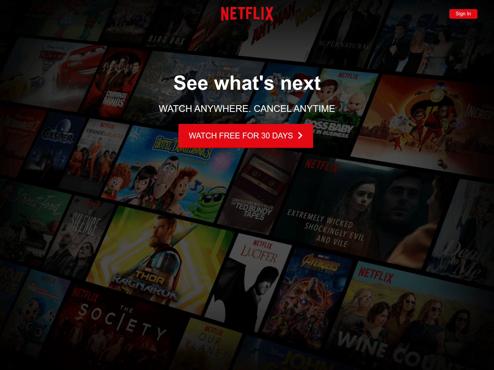 Screenshot of netflixclonee.vercel.app