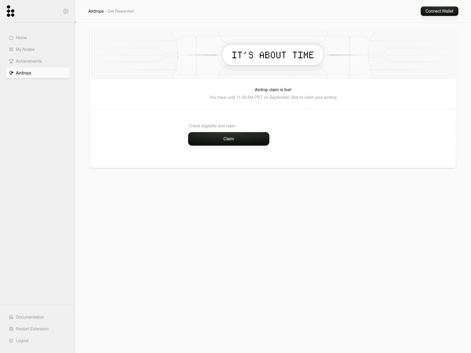 Screenshot of blessl.network