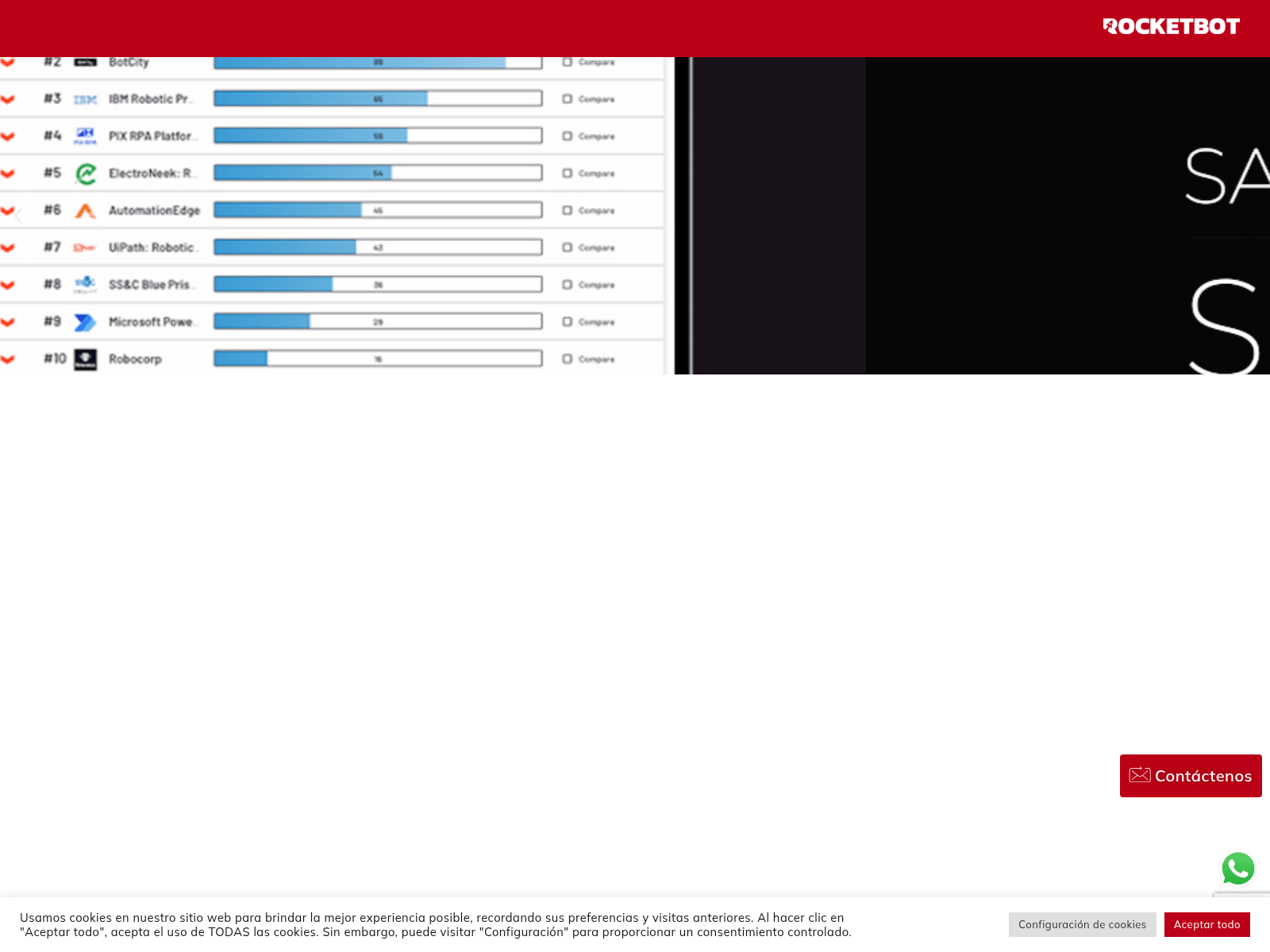 Screenshot of www.rocketbotlatam.digital