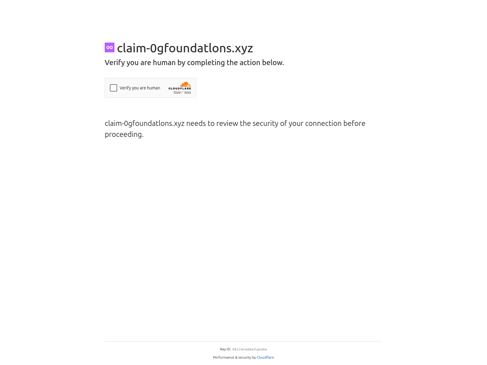 Screenshot of claim-0gfoundatlons.xyz