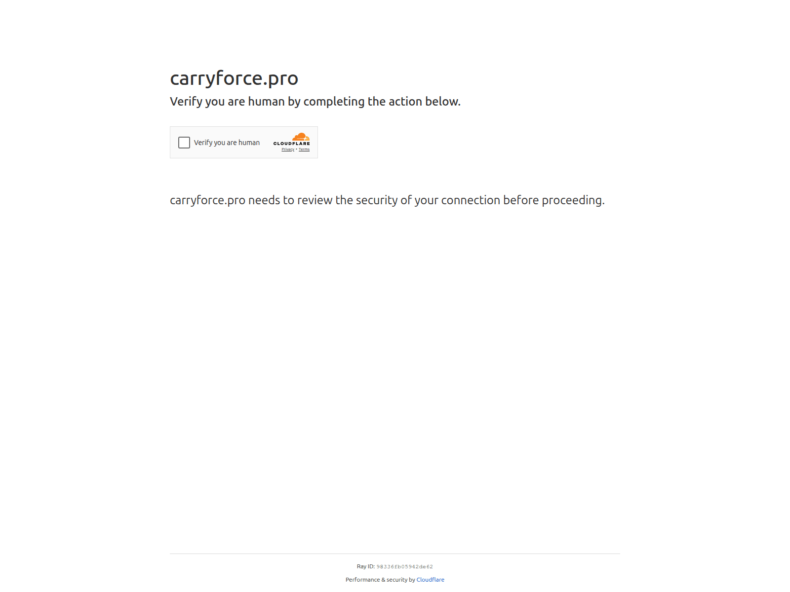 Screenshot of carryforce.pro