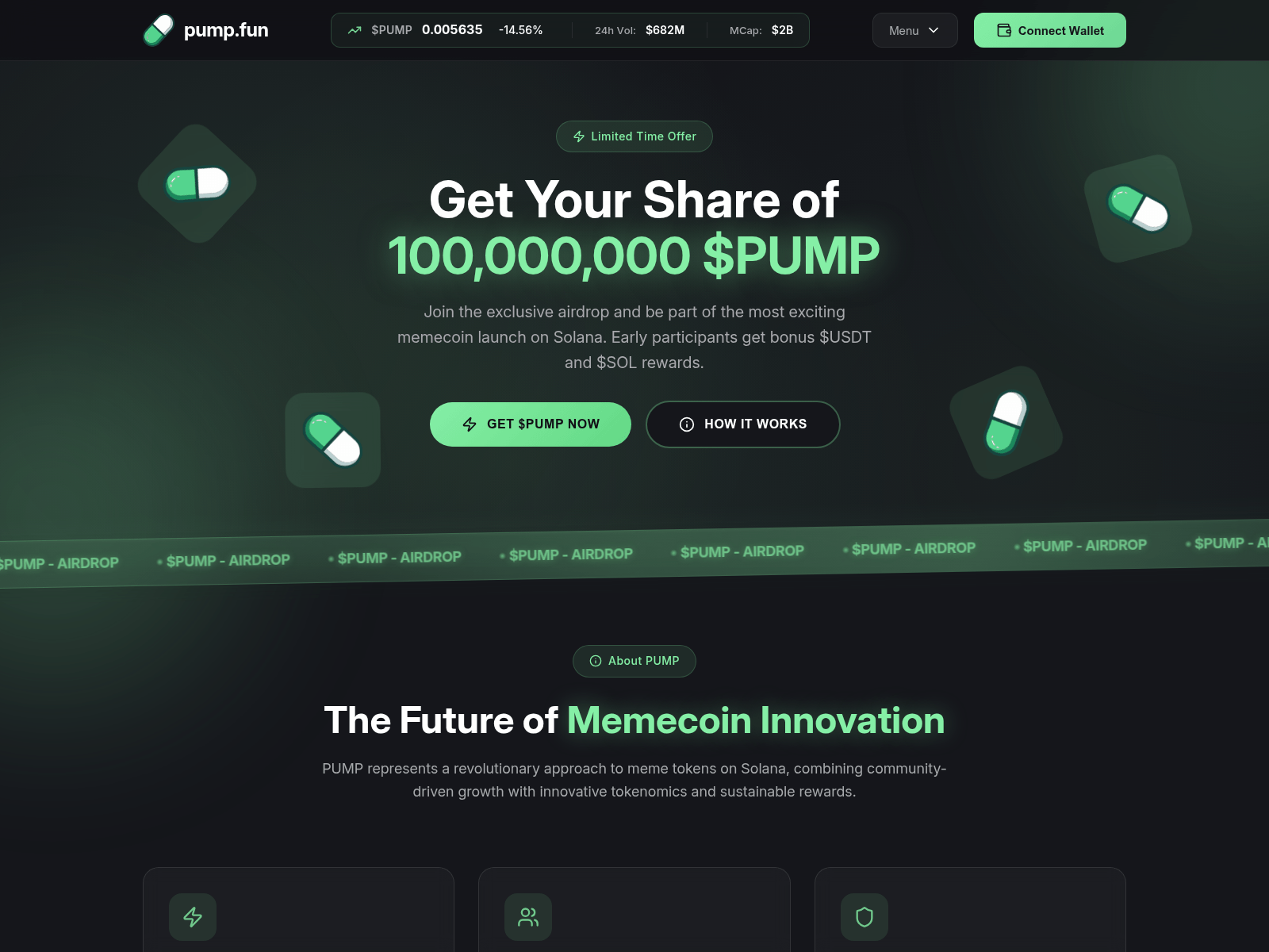 Screenshot of payment-pump.fun