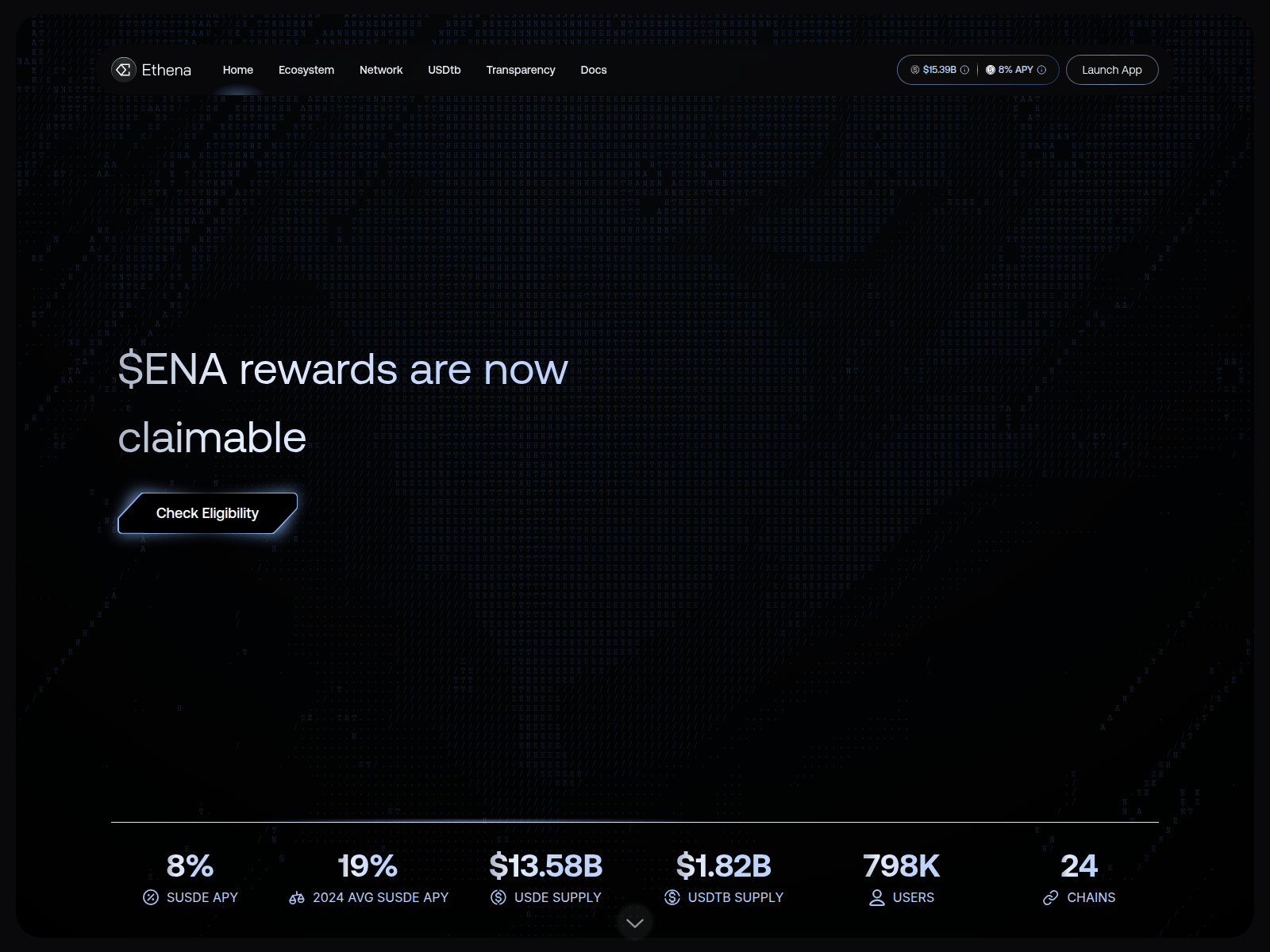 Screenshot of ethenagovernance.com