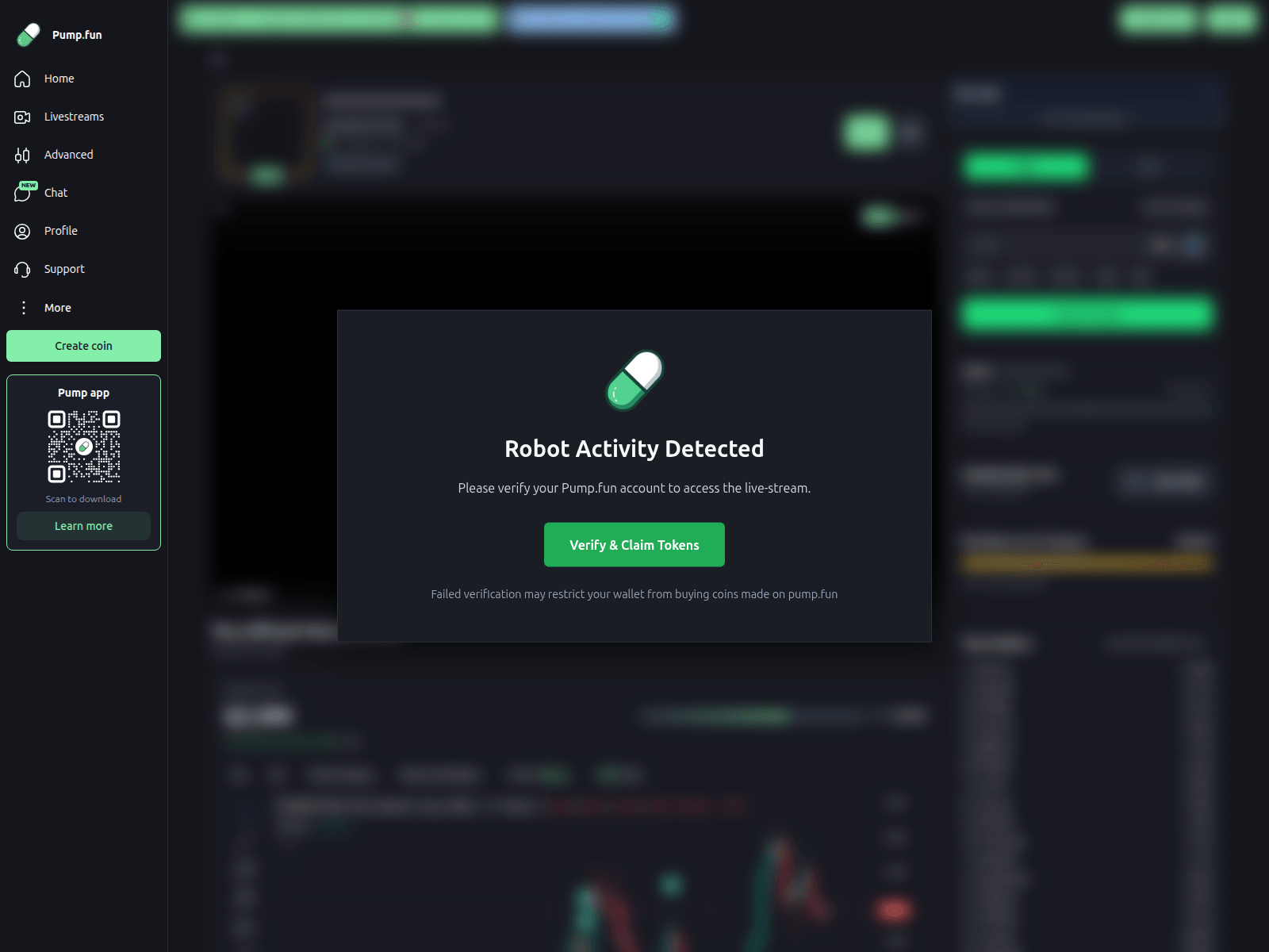Screenshot of claimfun.website