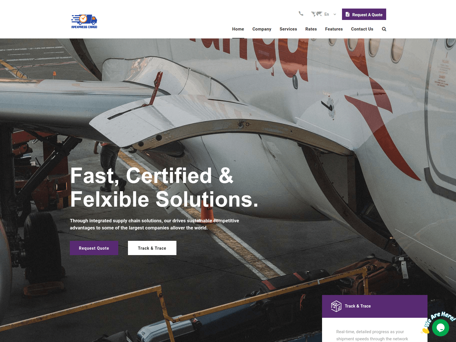 Screenshot of apexpresscargo.online