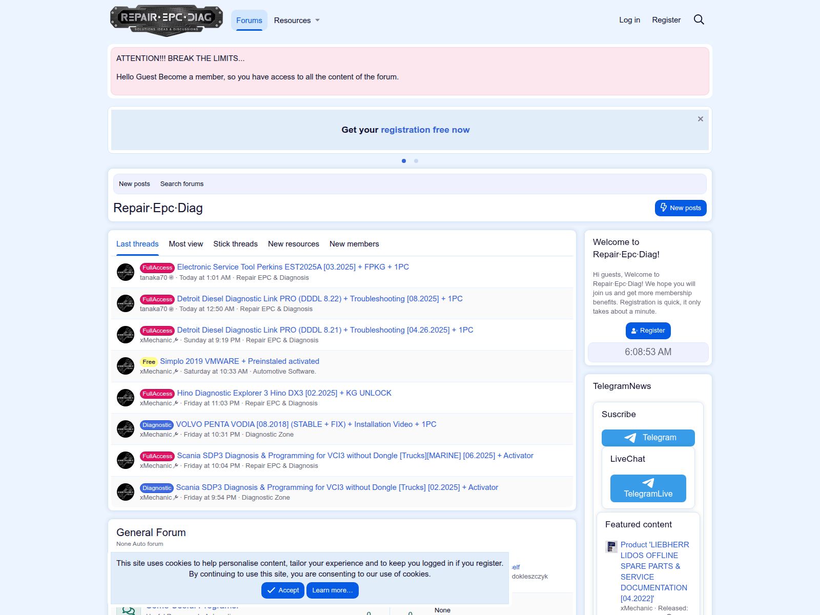 Screenshot of autosoft-forum.net
