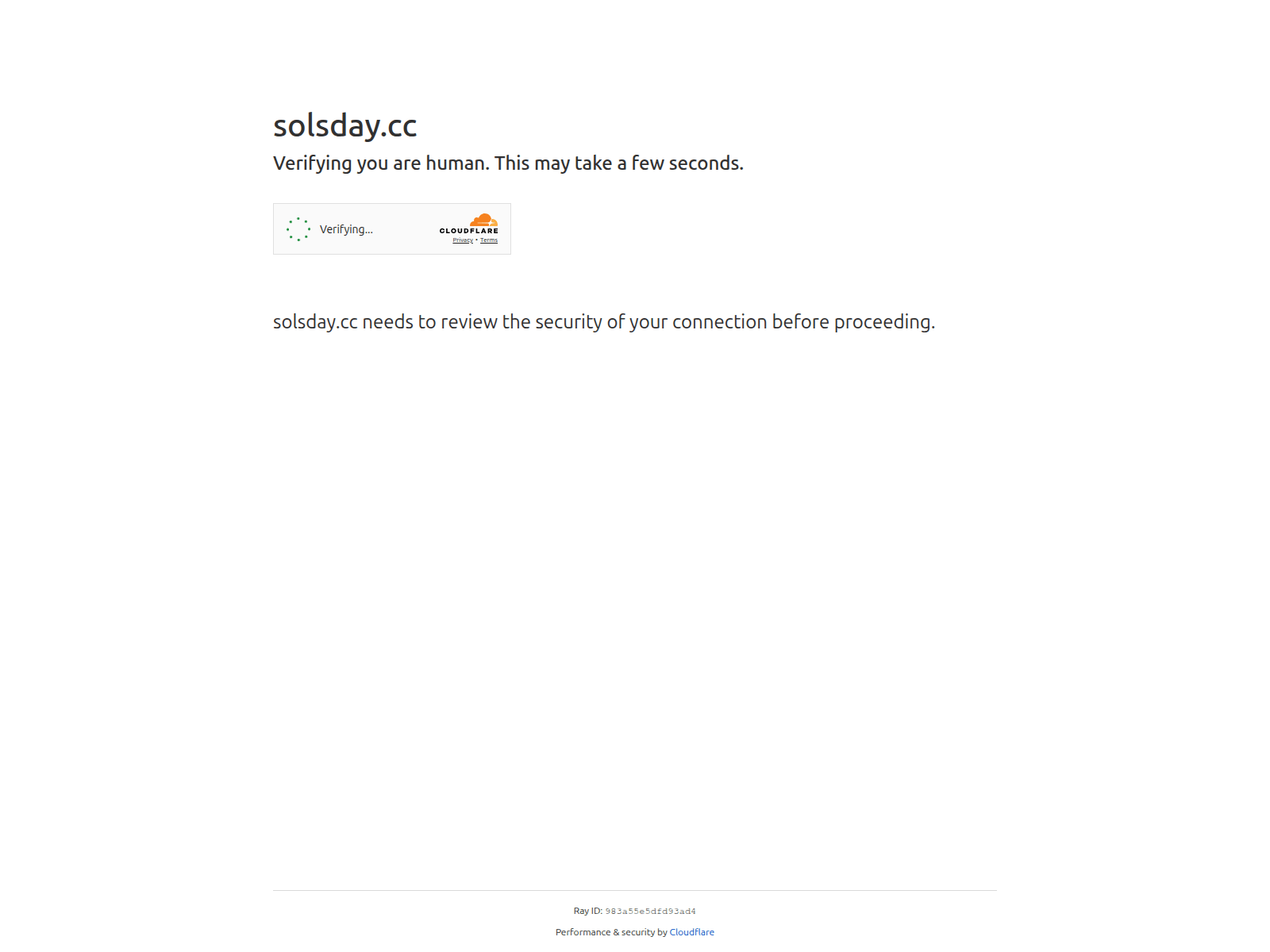 Screenshot of solsday.cc
