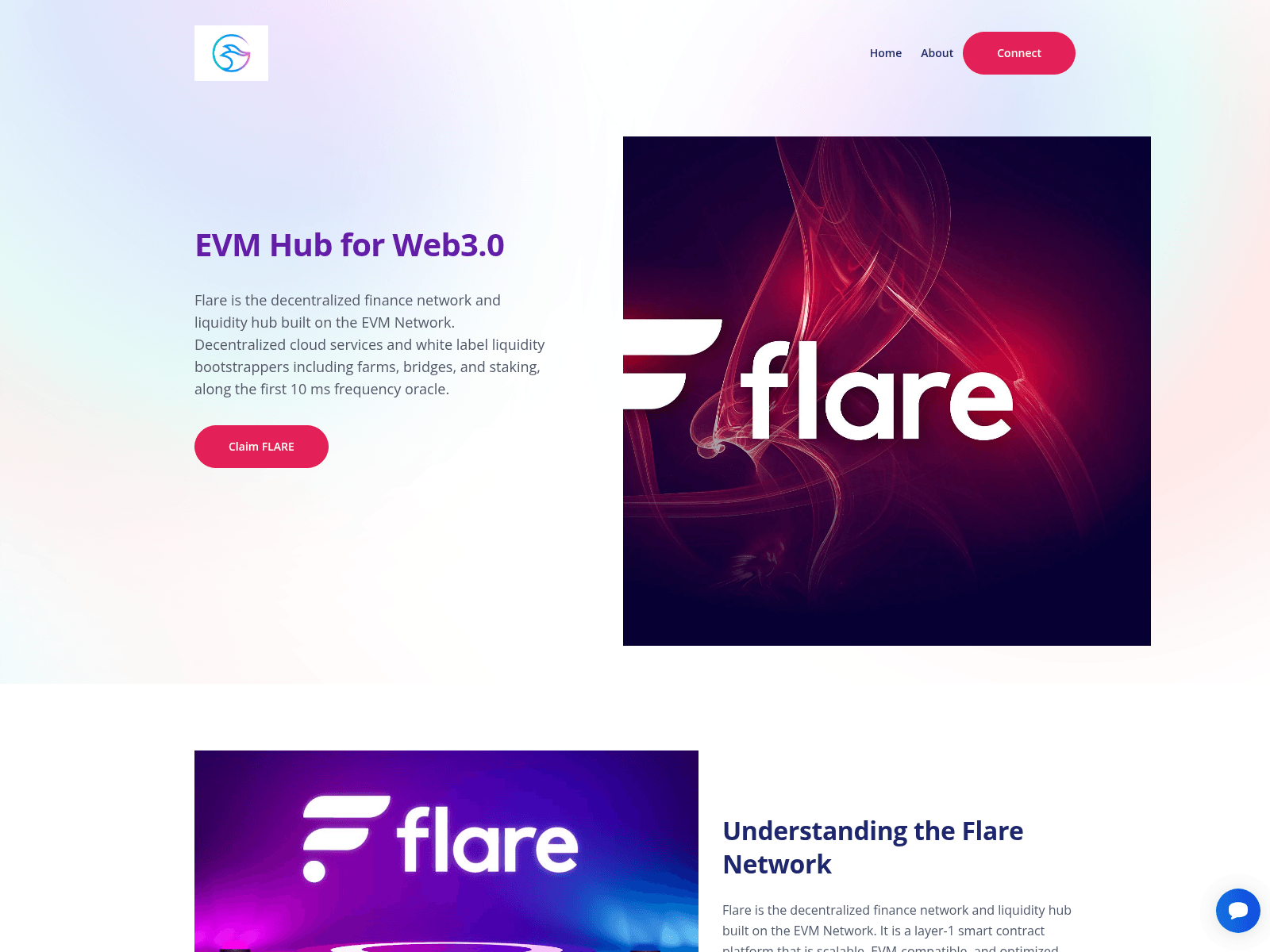 Screenshot of flareglobaltoken.com