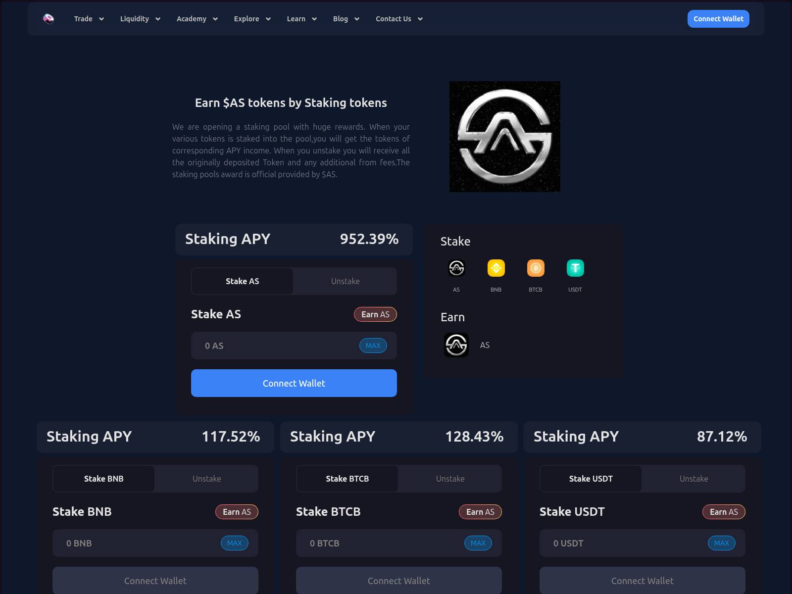 Screenshot of akas.sushistakes.info