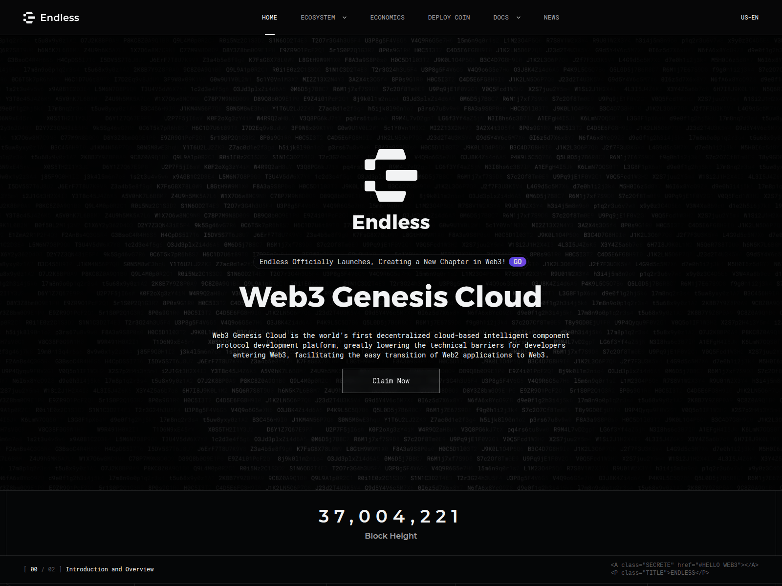 Screenshot of endlessprotocols.com