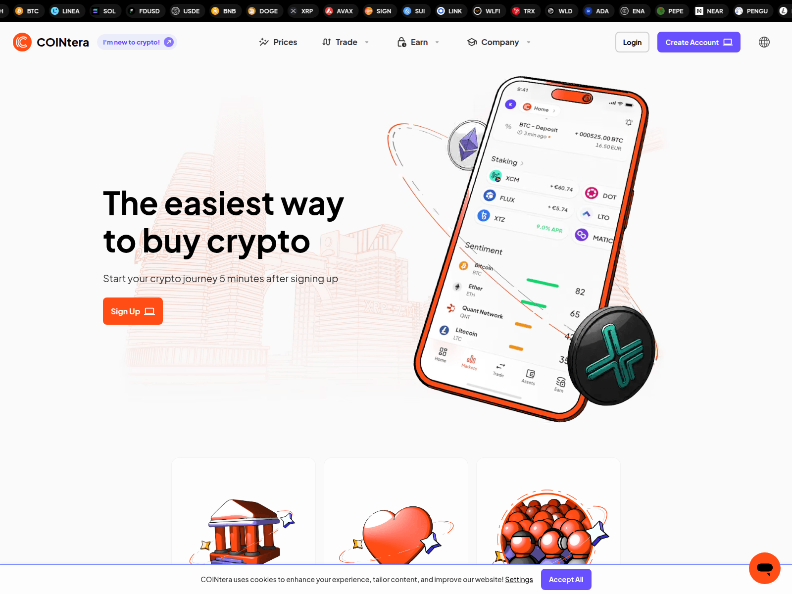Screenshot of cointera.net
