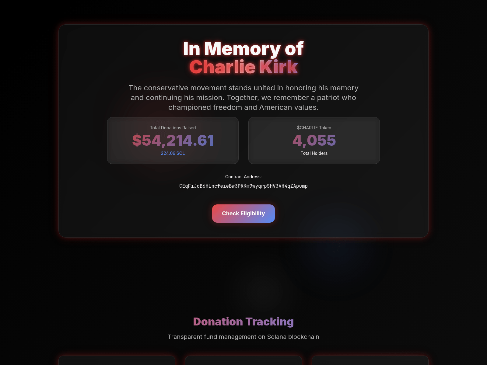 Screenshot of charlieonsol.net