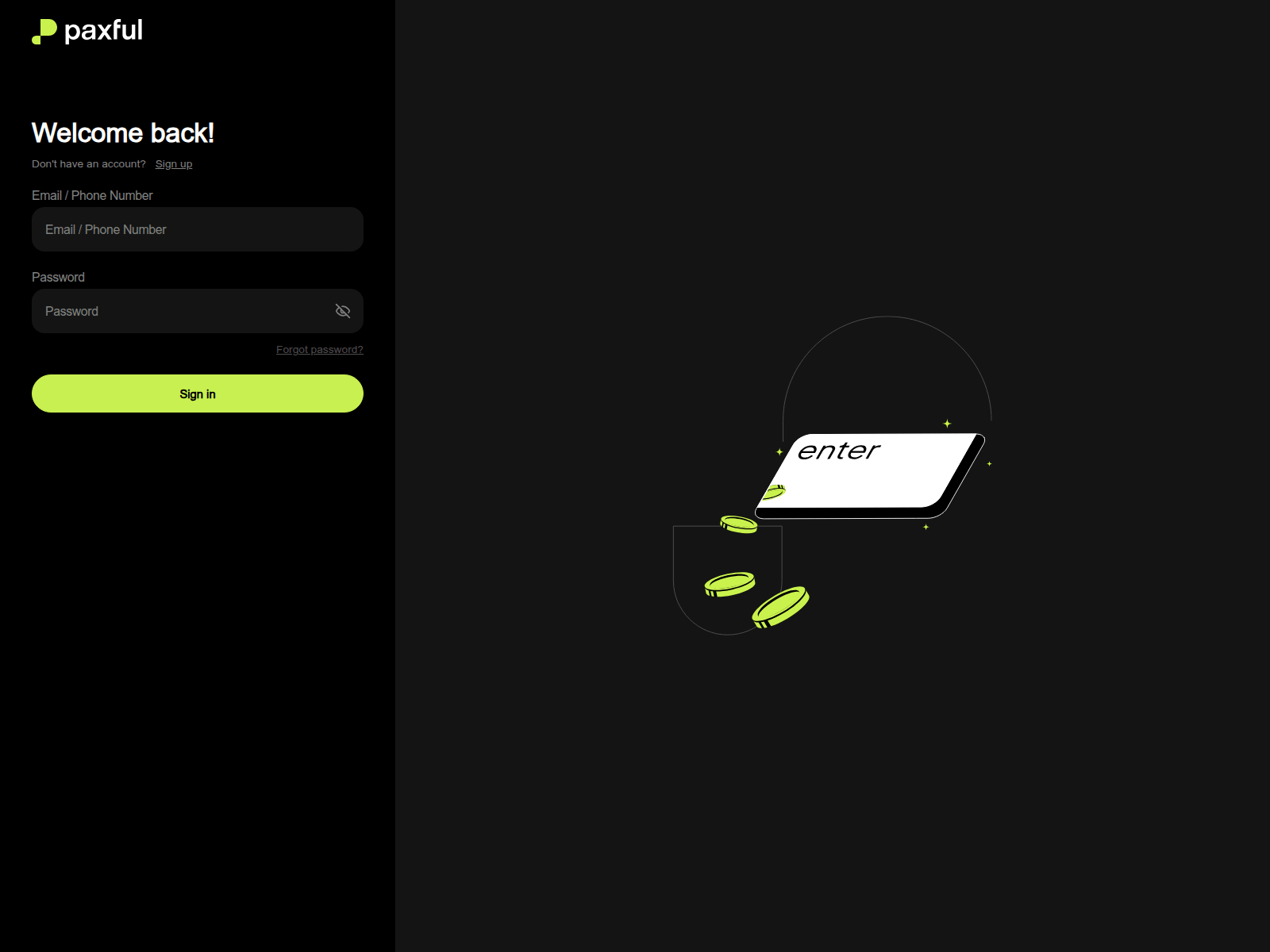 Screenshot of pasxfful.com