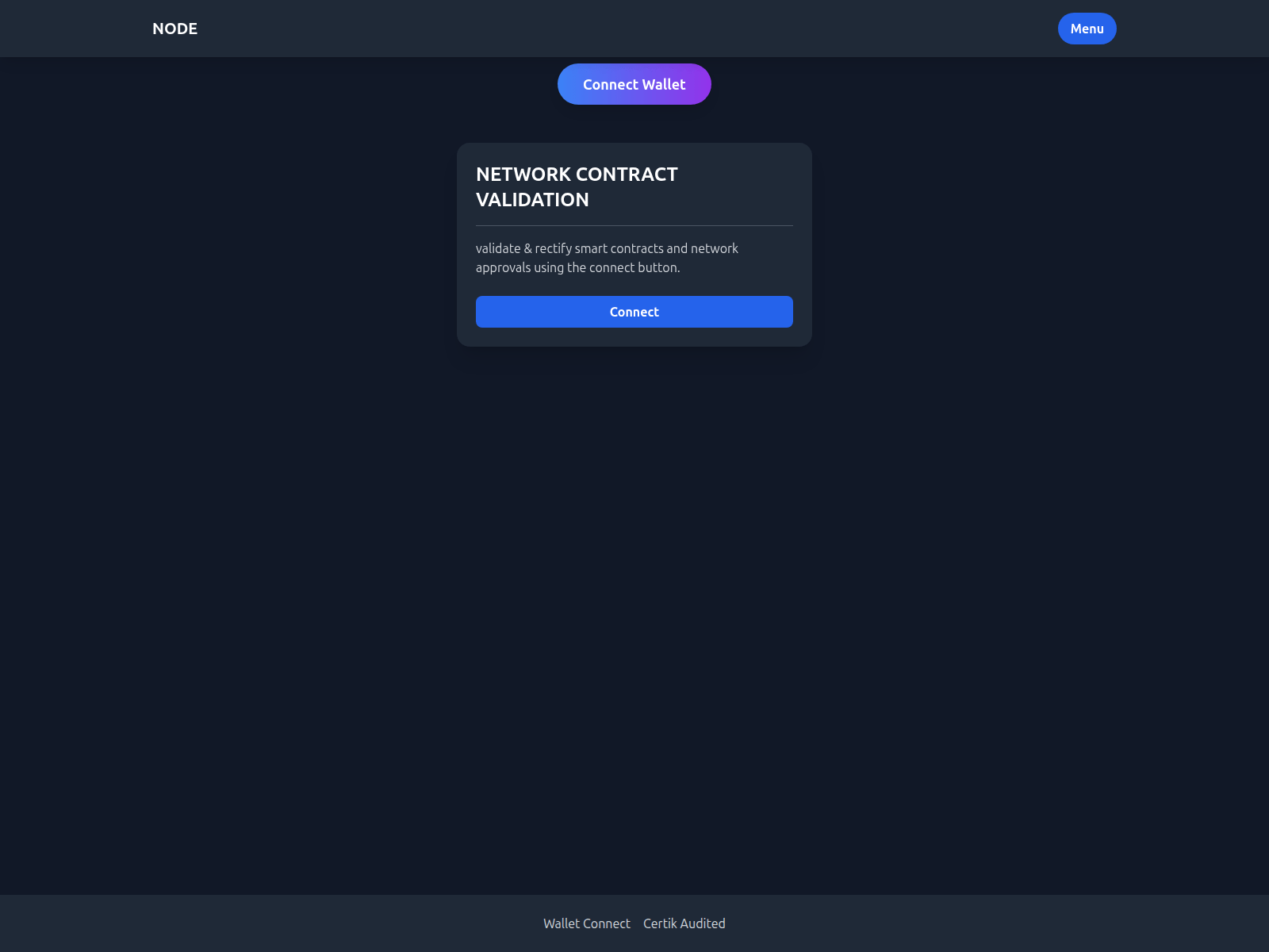 Screenshot of nodesapprove.live
