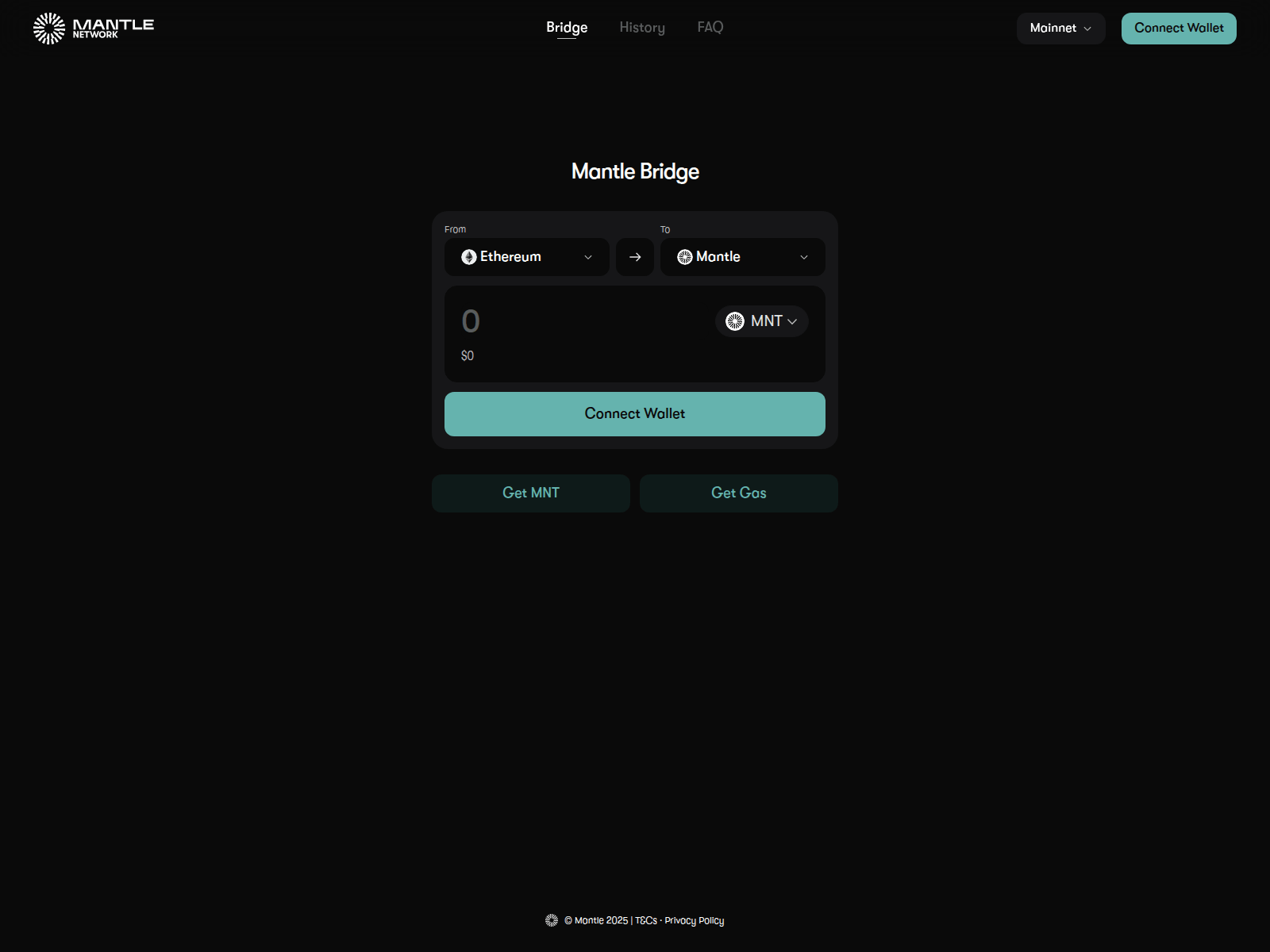 Screenshot of mantlesxyz.org
