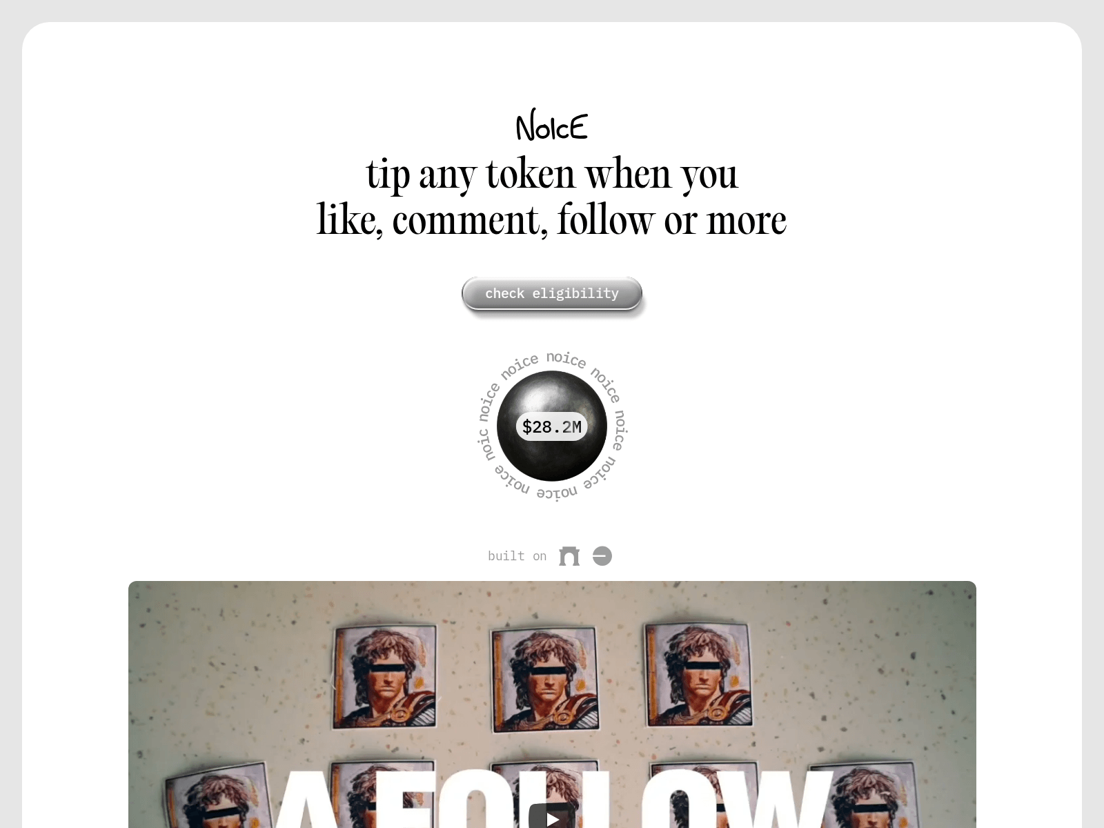 Screenshot of noiceso.com