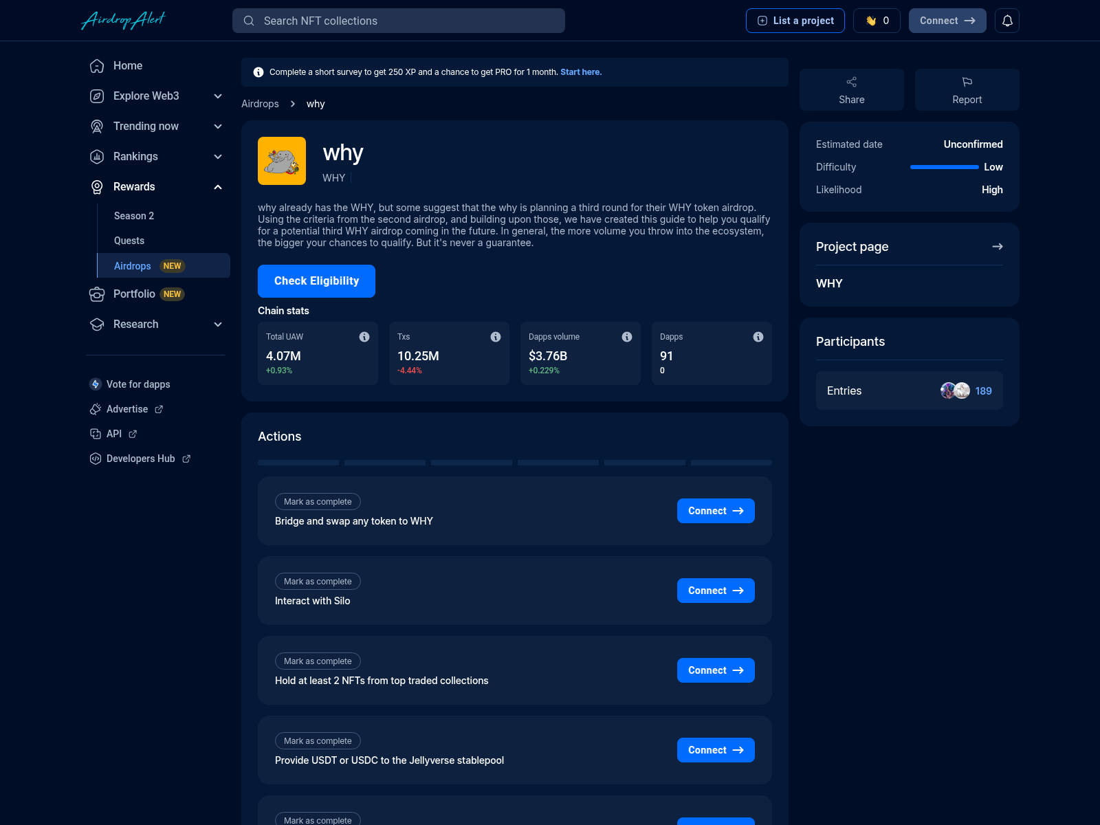 Screenshot of why.airdropalert.cyou