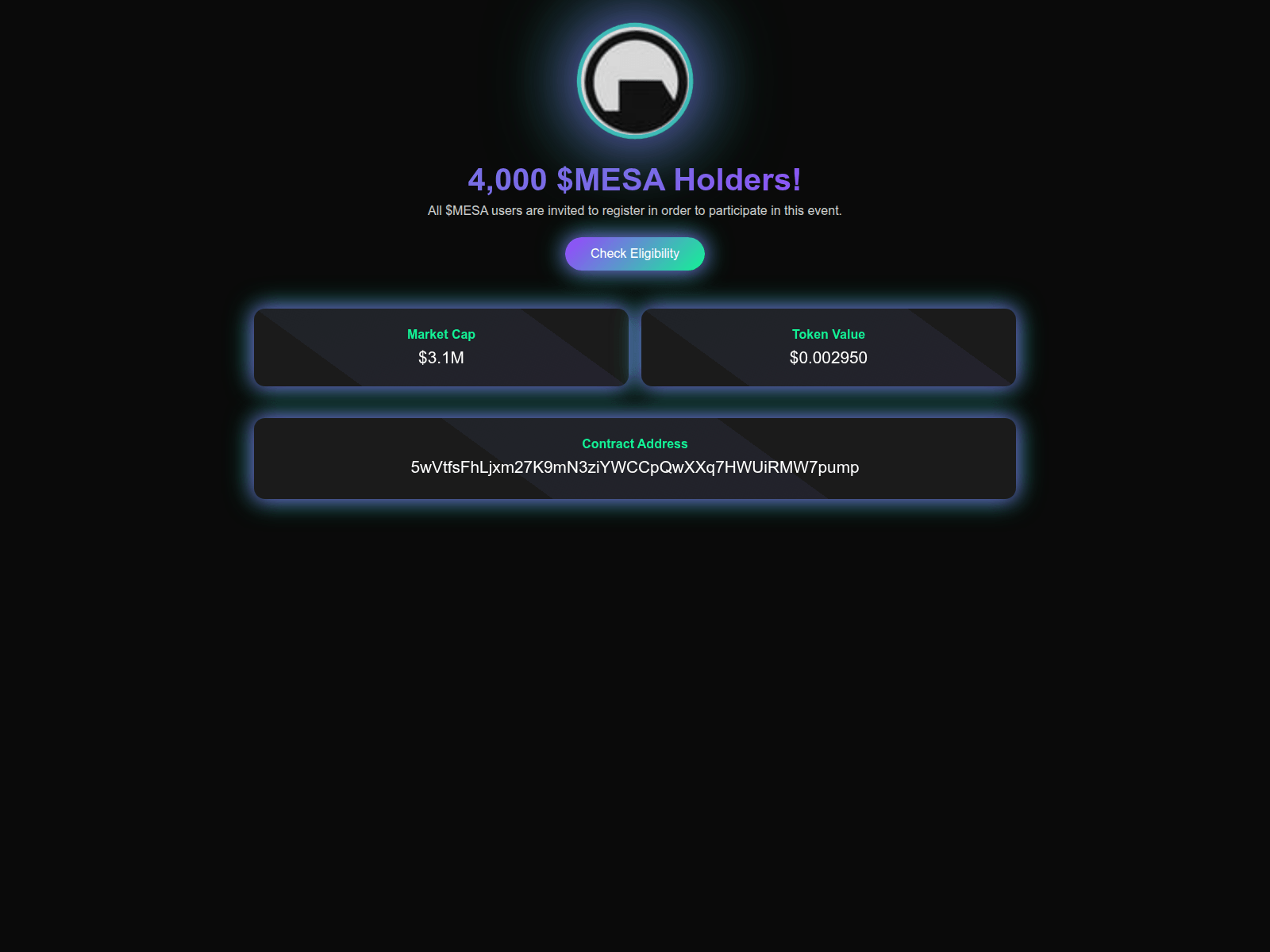 Screenshot of mesasolana.net