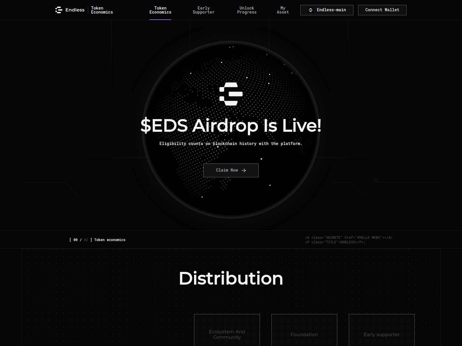 Screenshot of airdrop-endless.com