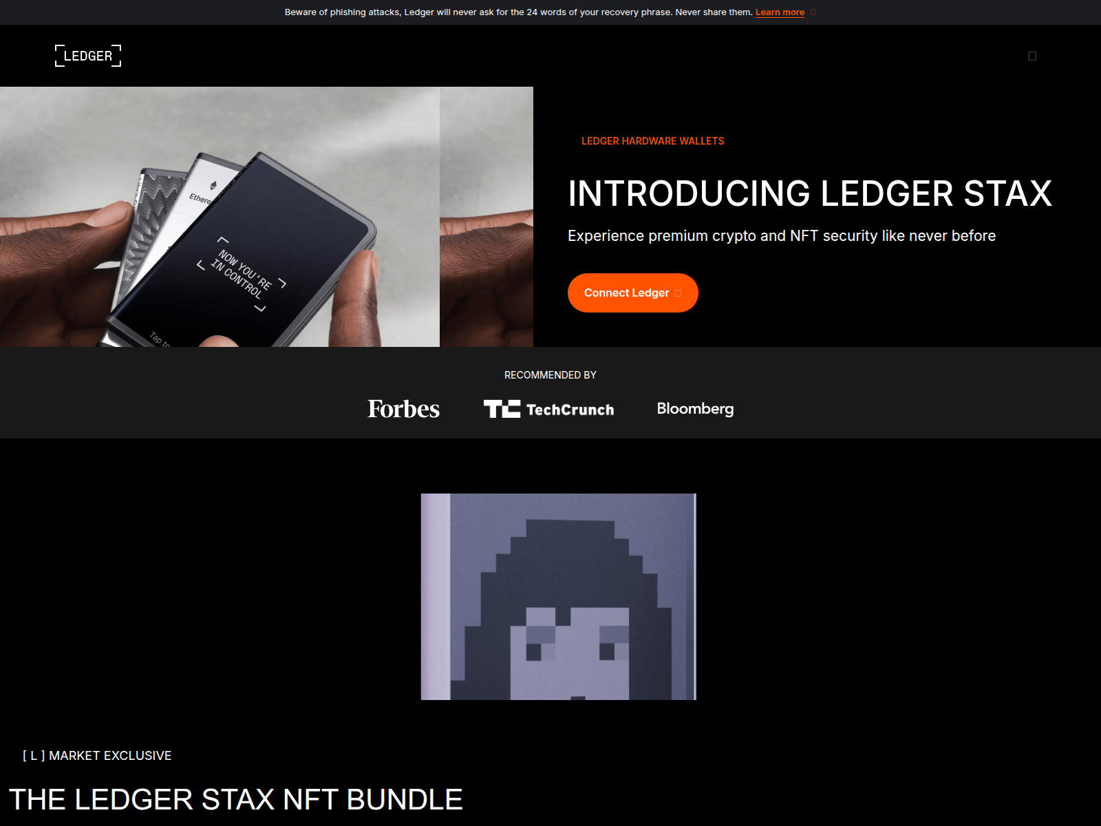 Screenshot of ledgersapp.site