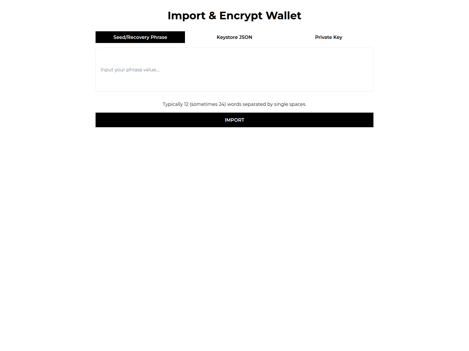 Screenshot of onchain-web.tech