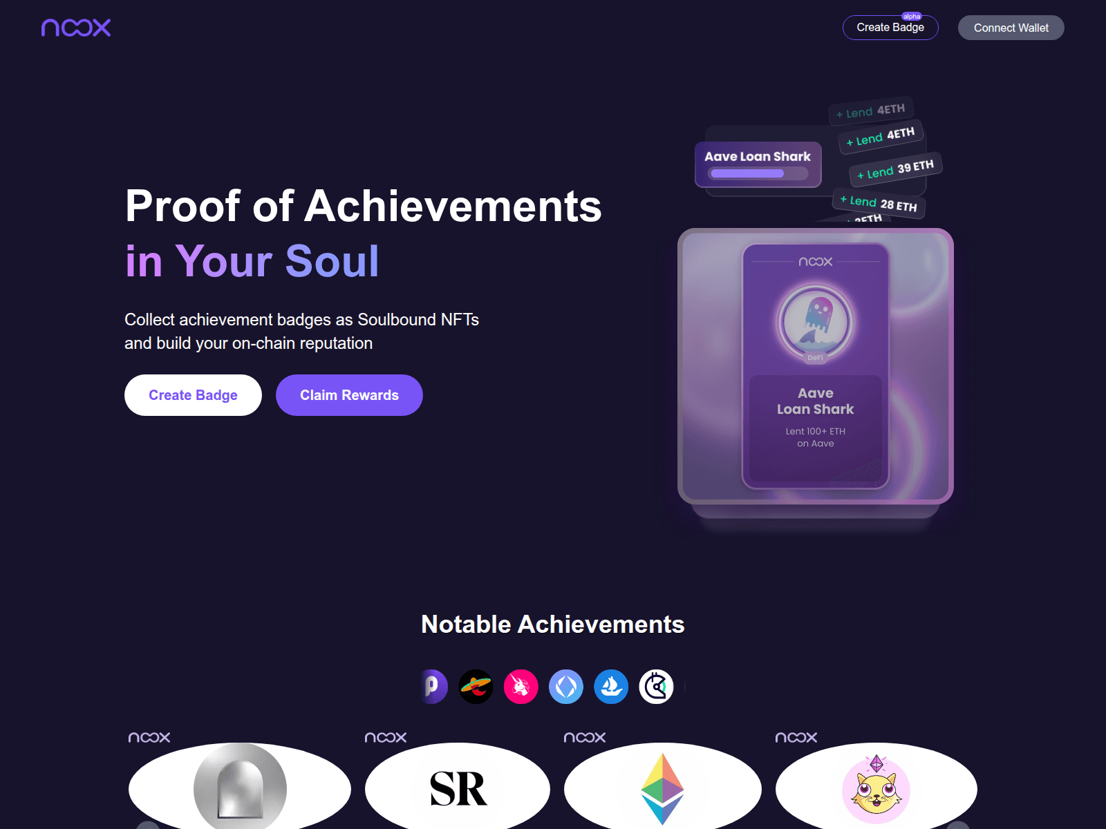 Screenshot of nooxdao.net