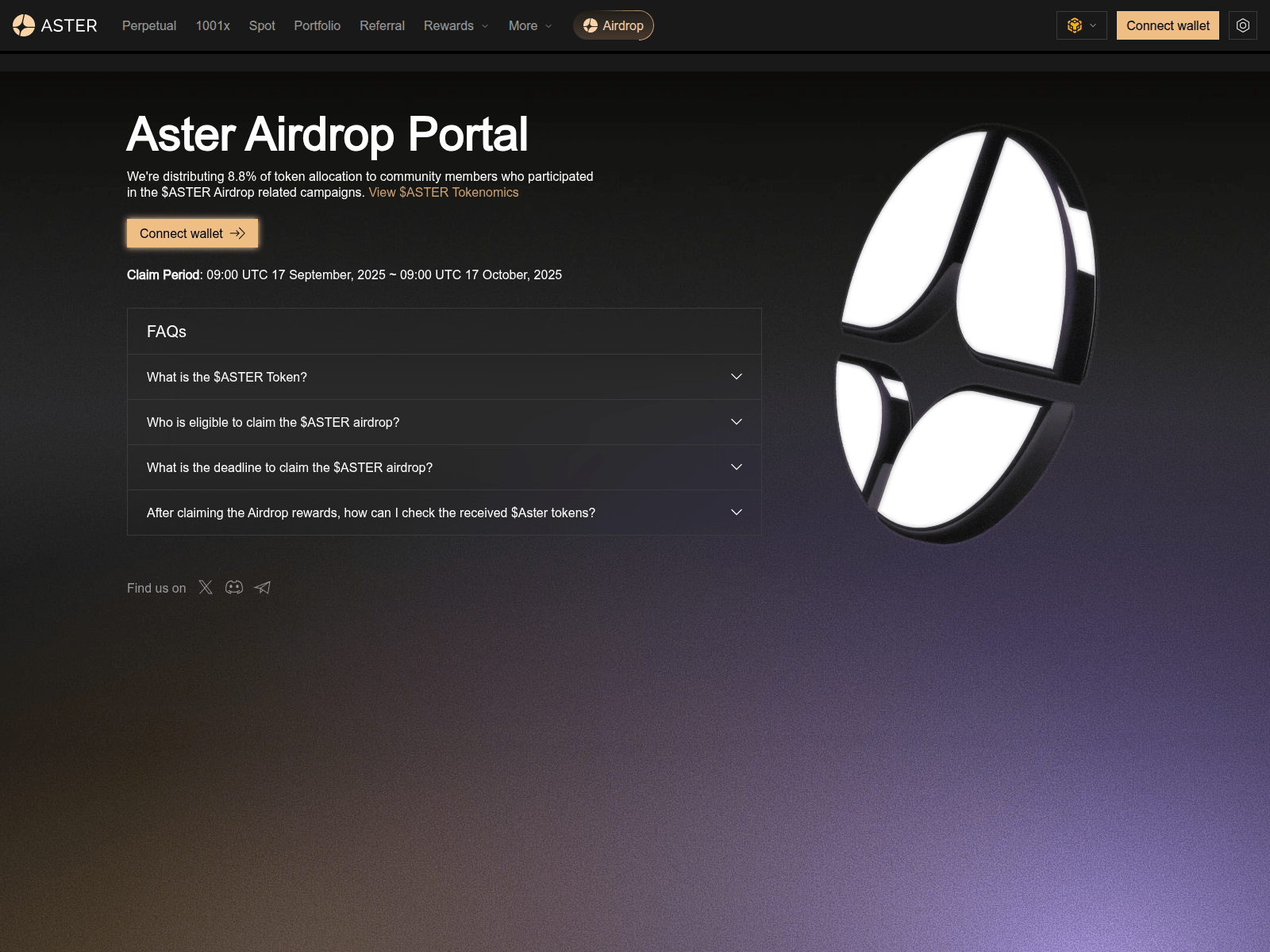 Screenshot of event-asterdex.com
