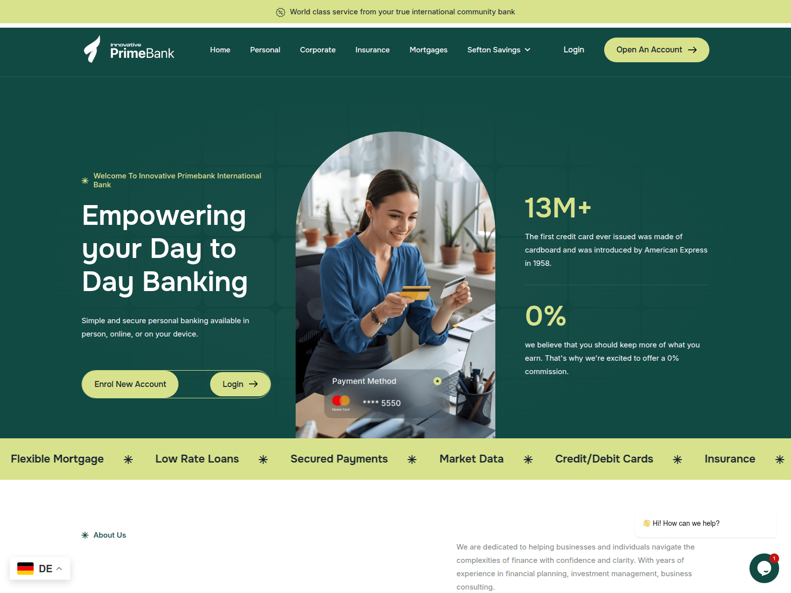 Screenshot of innovativeprimebank.online