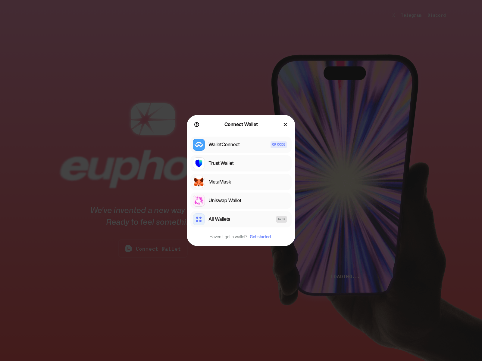Screenshot of launch-euphoria.finance