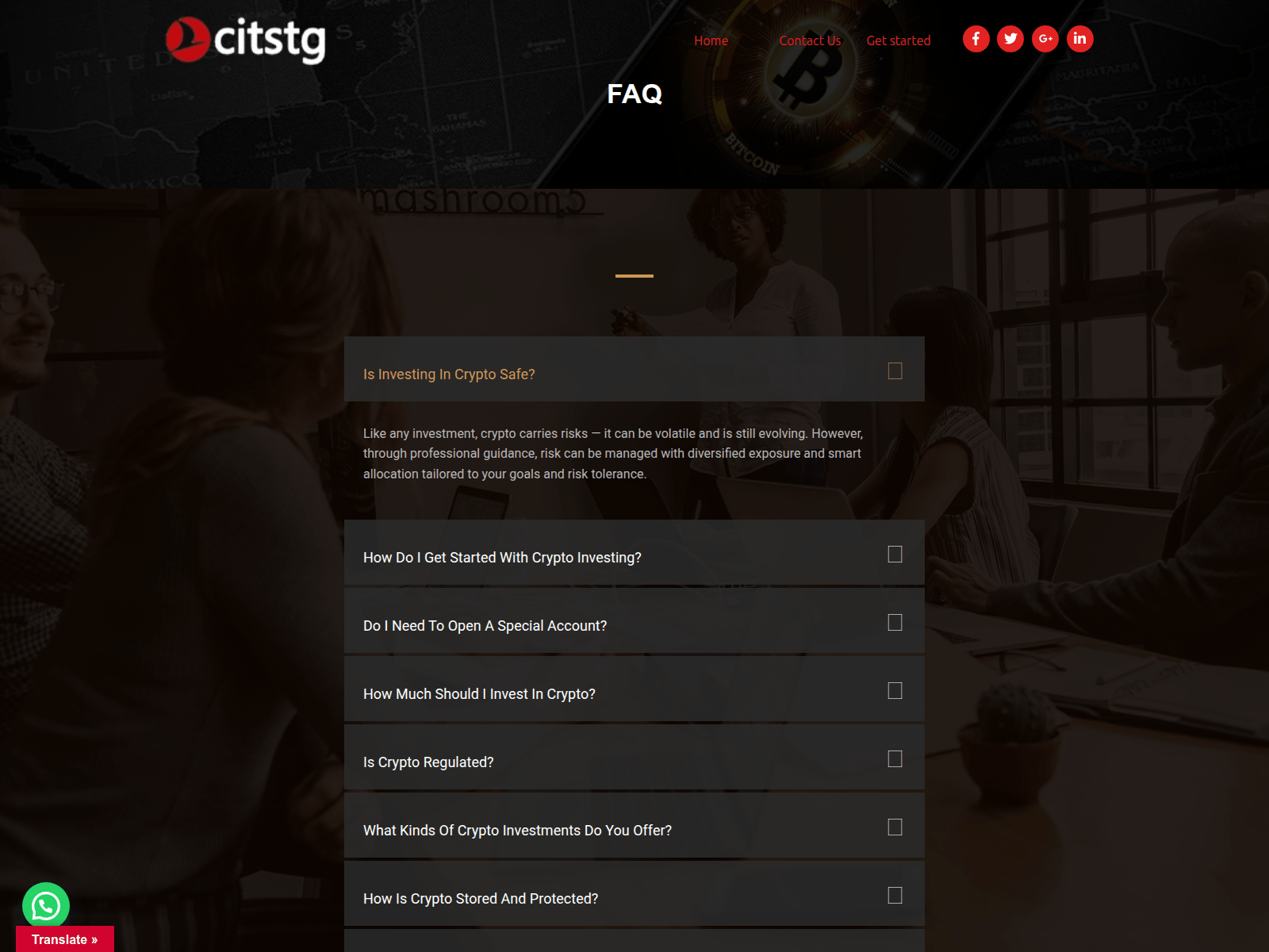 Screenshot of citstg.com