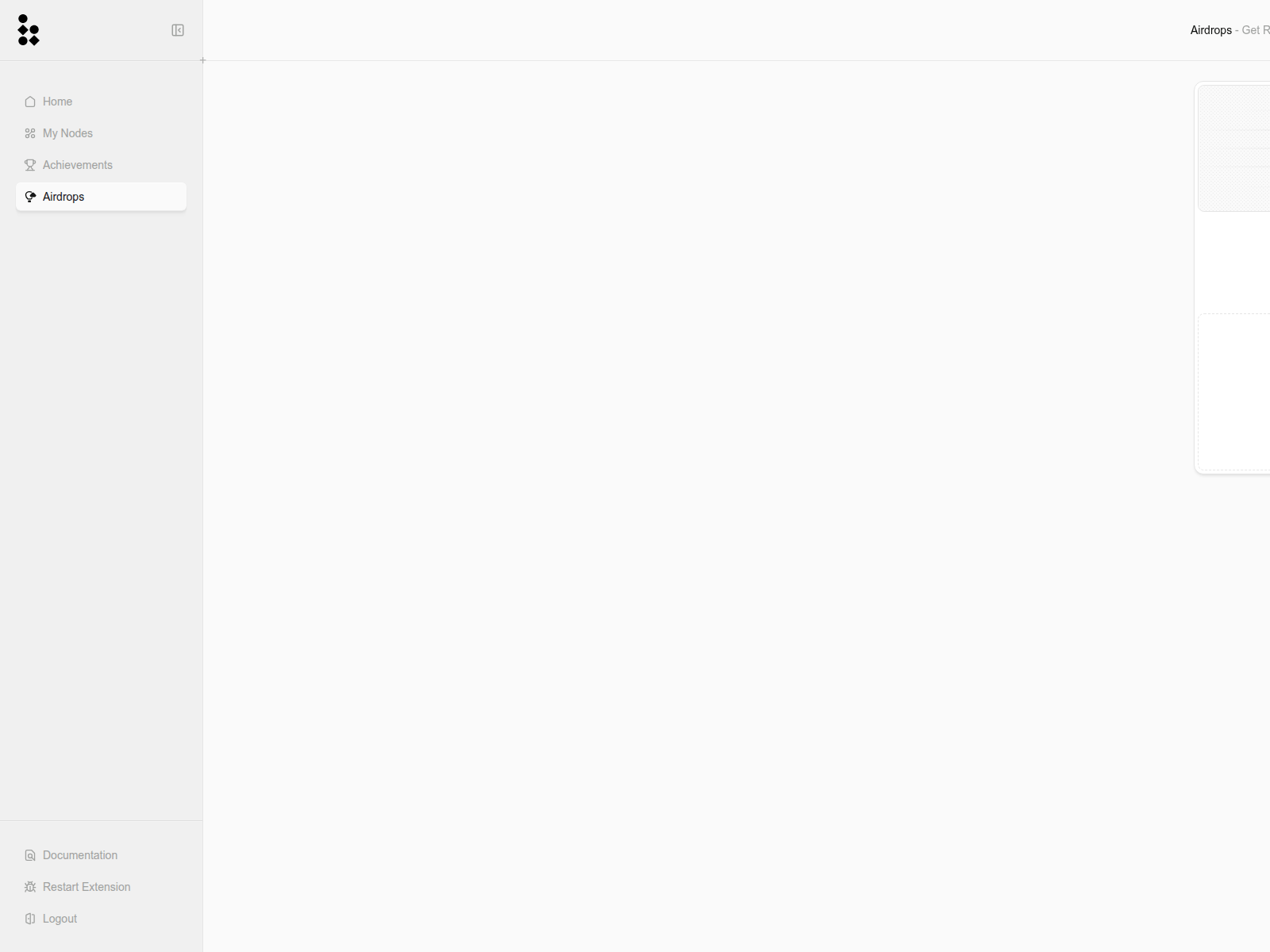 Screenshot of bless-network.app