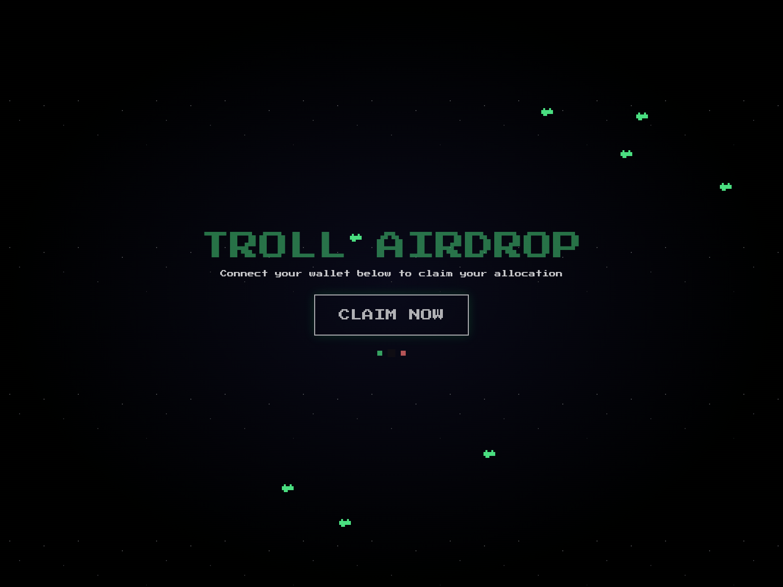 Screenshot of airdrop-trololol.io