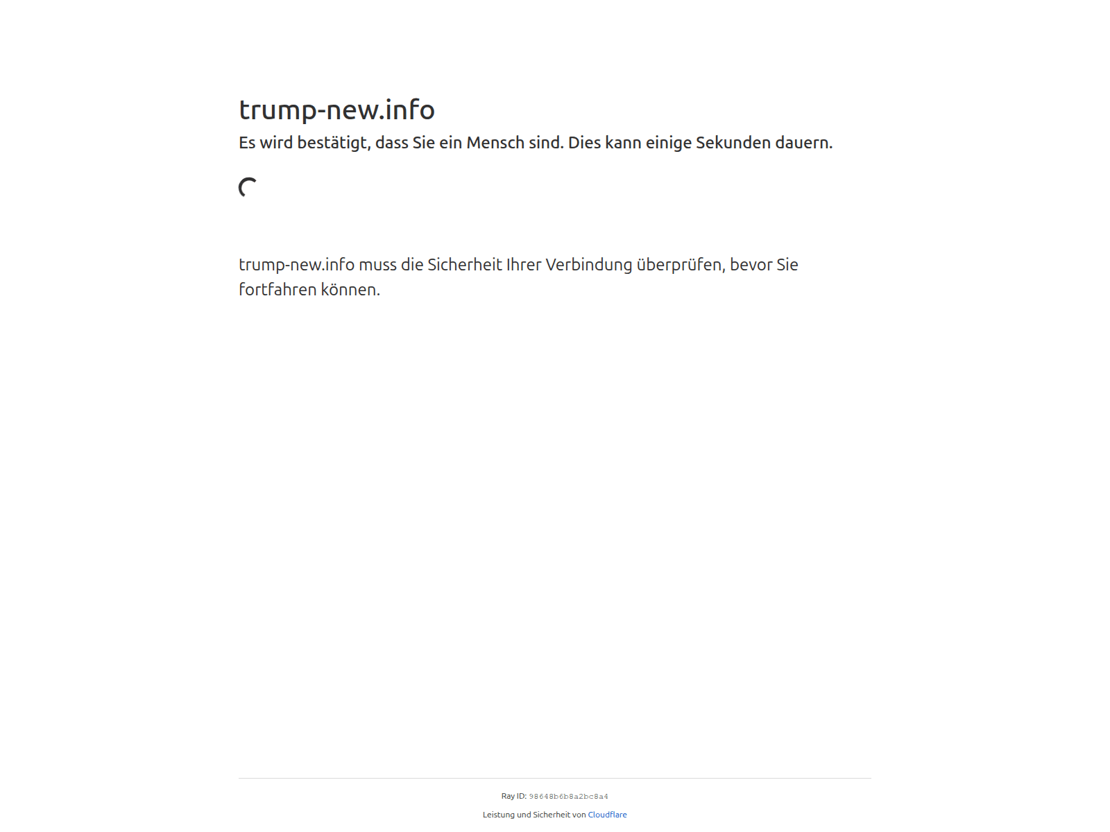 Screenshot of trump-new.info