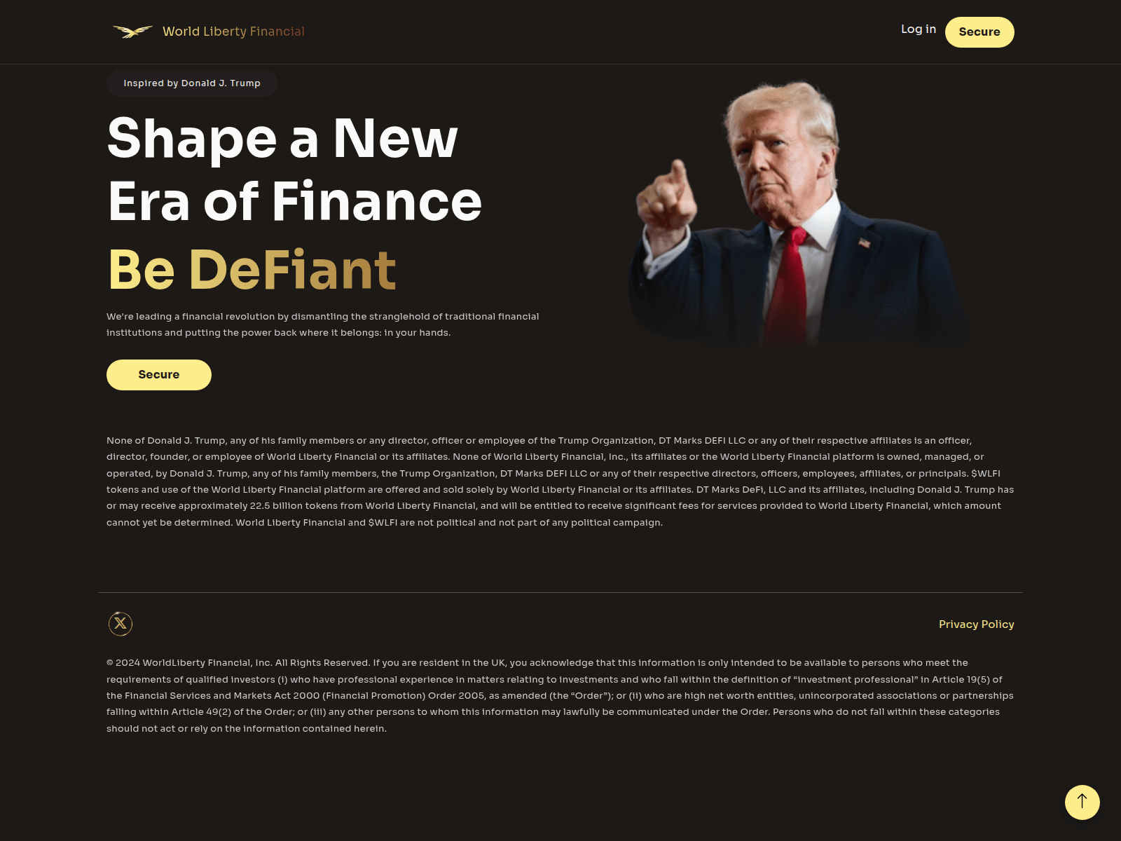 Screenshot of wlfiledger.com