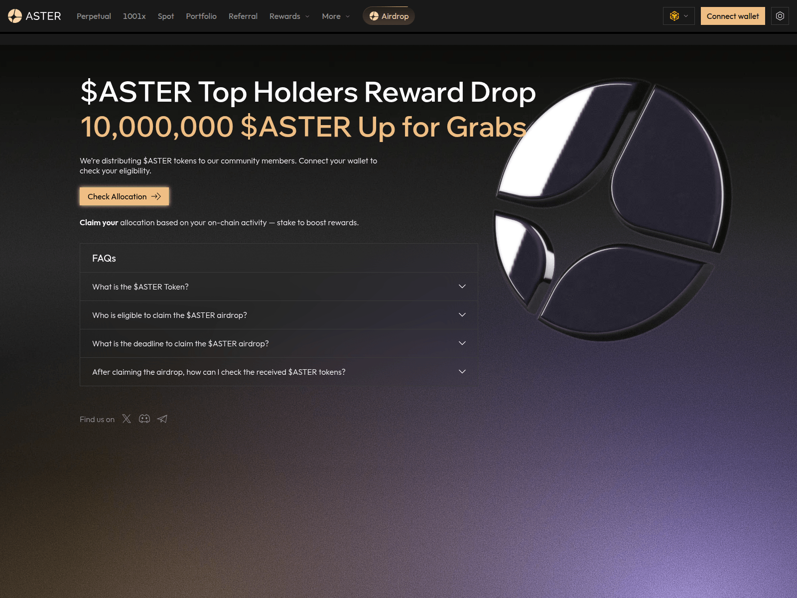 Screenshot of aster-investing.info