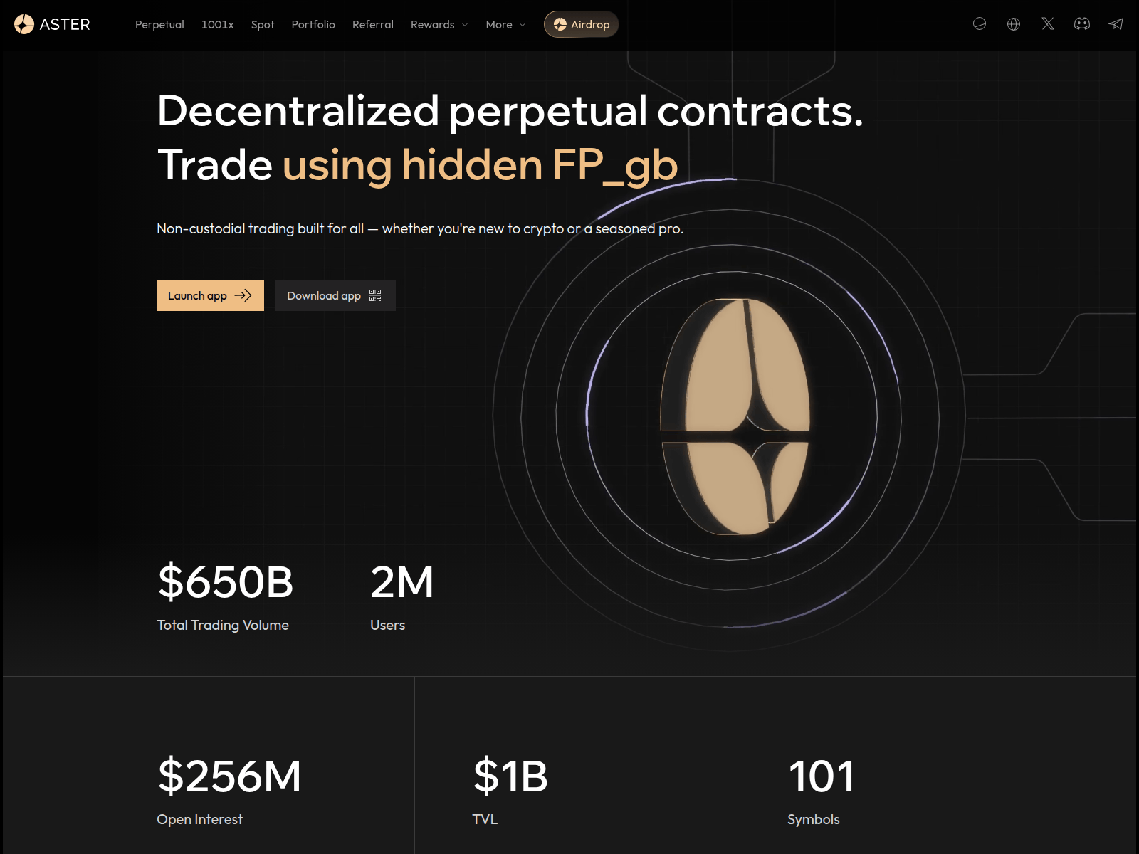 Forensic screenshot of aster.app-main.life