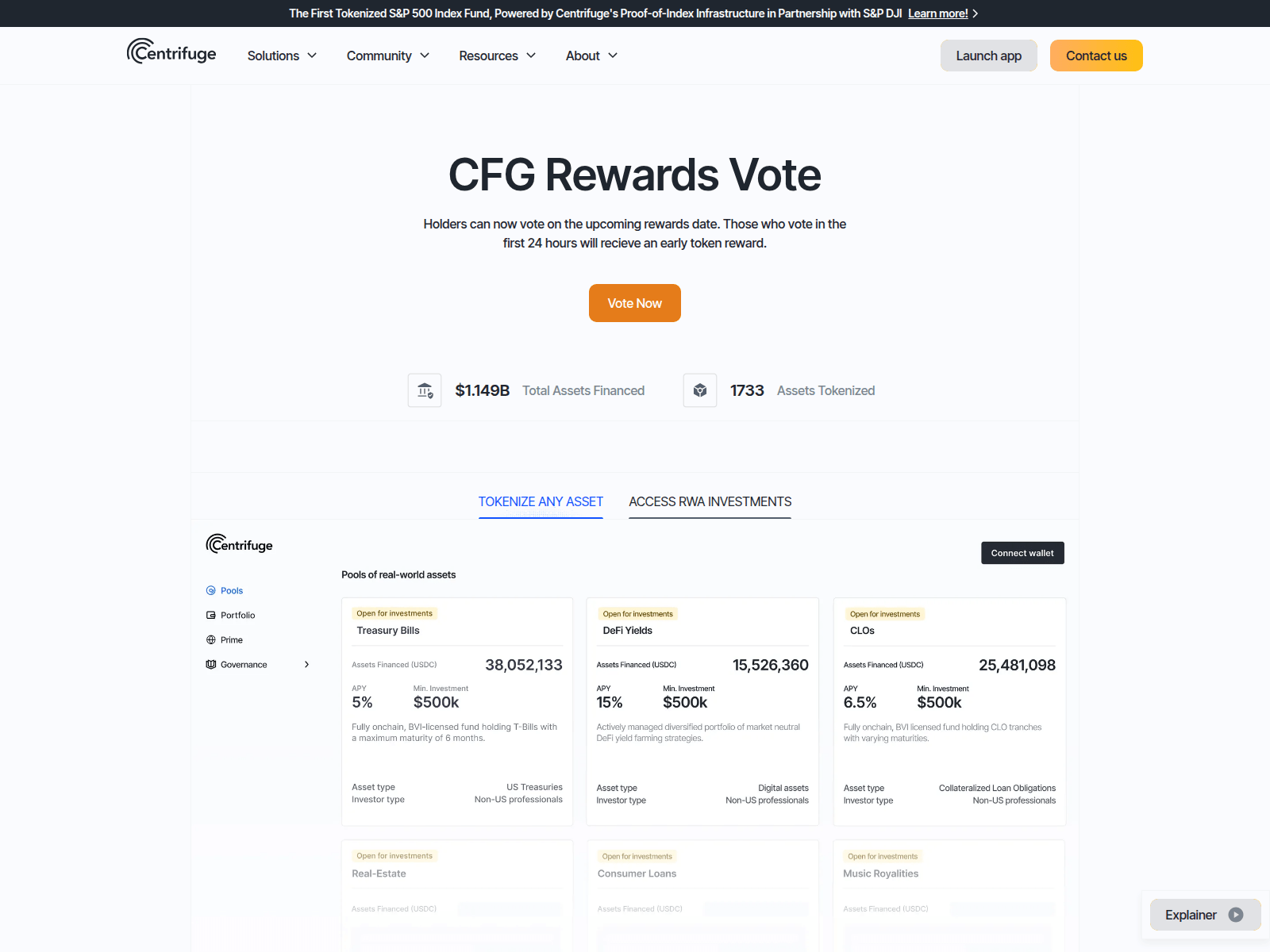 Screenshot of enroll-centrifuge.com