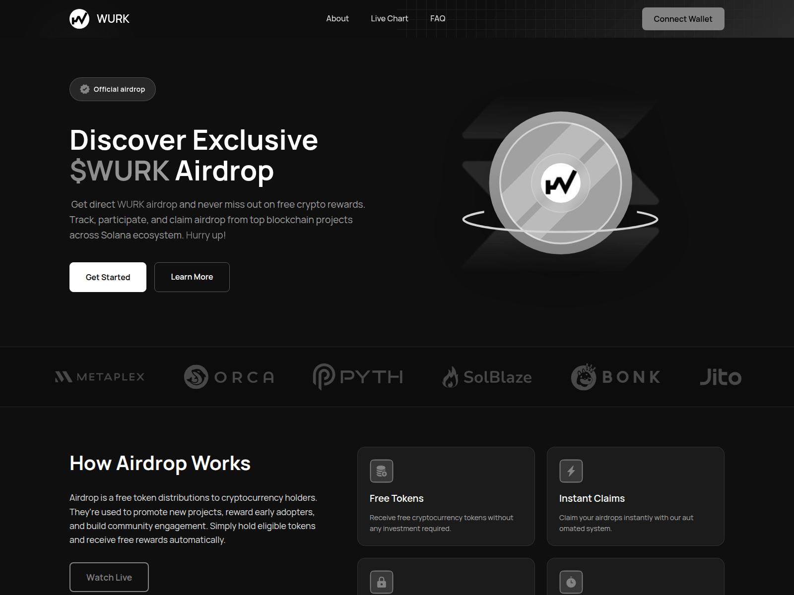 Screenshot of www-wurk.network