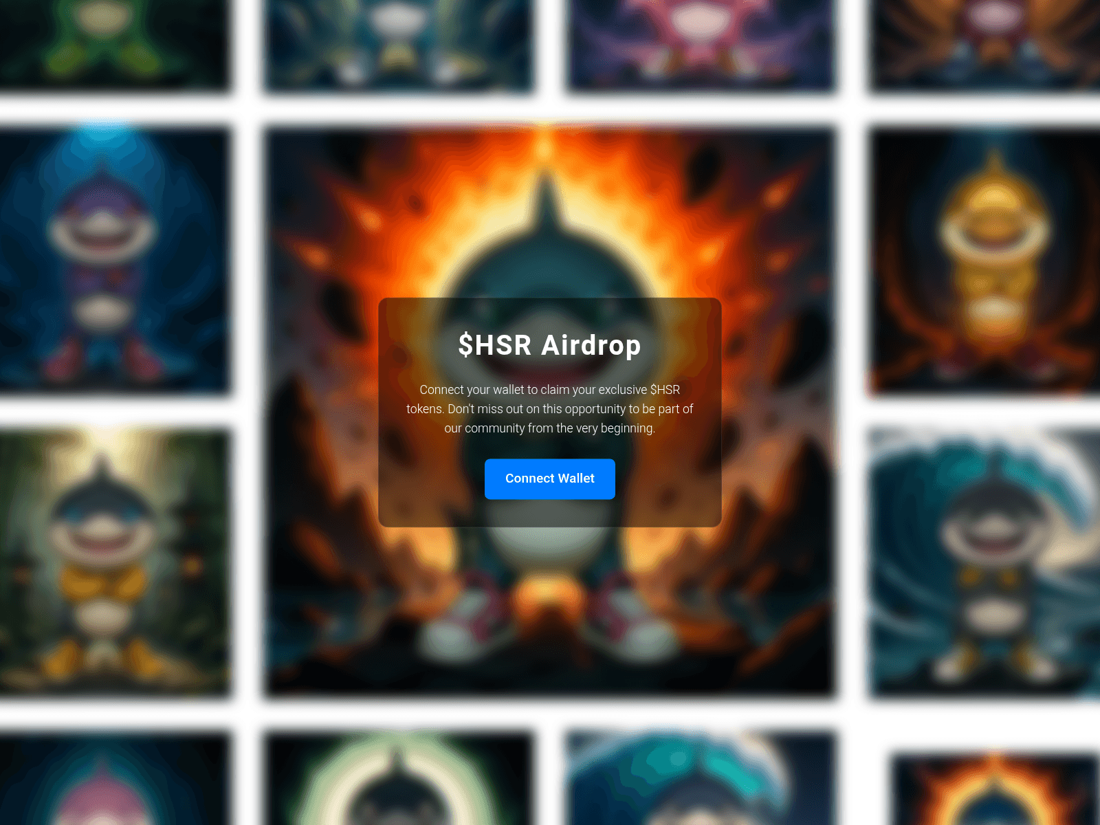 Screenshot of hypeshark.fun