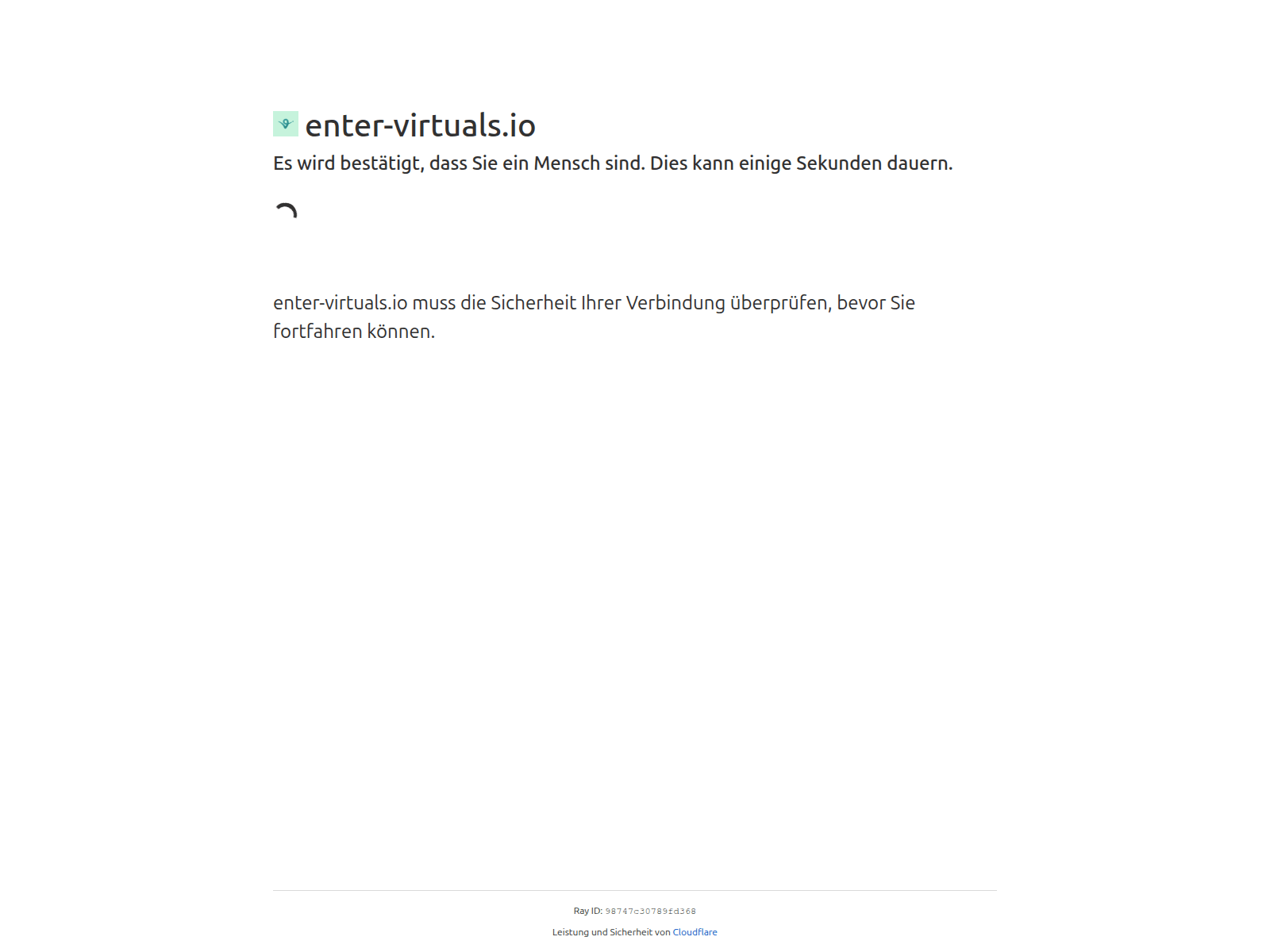Screenshot of enter-virtuals.io